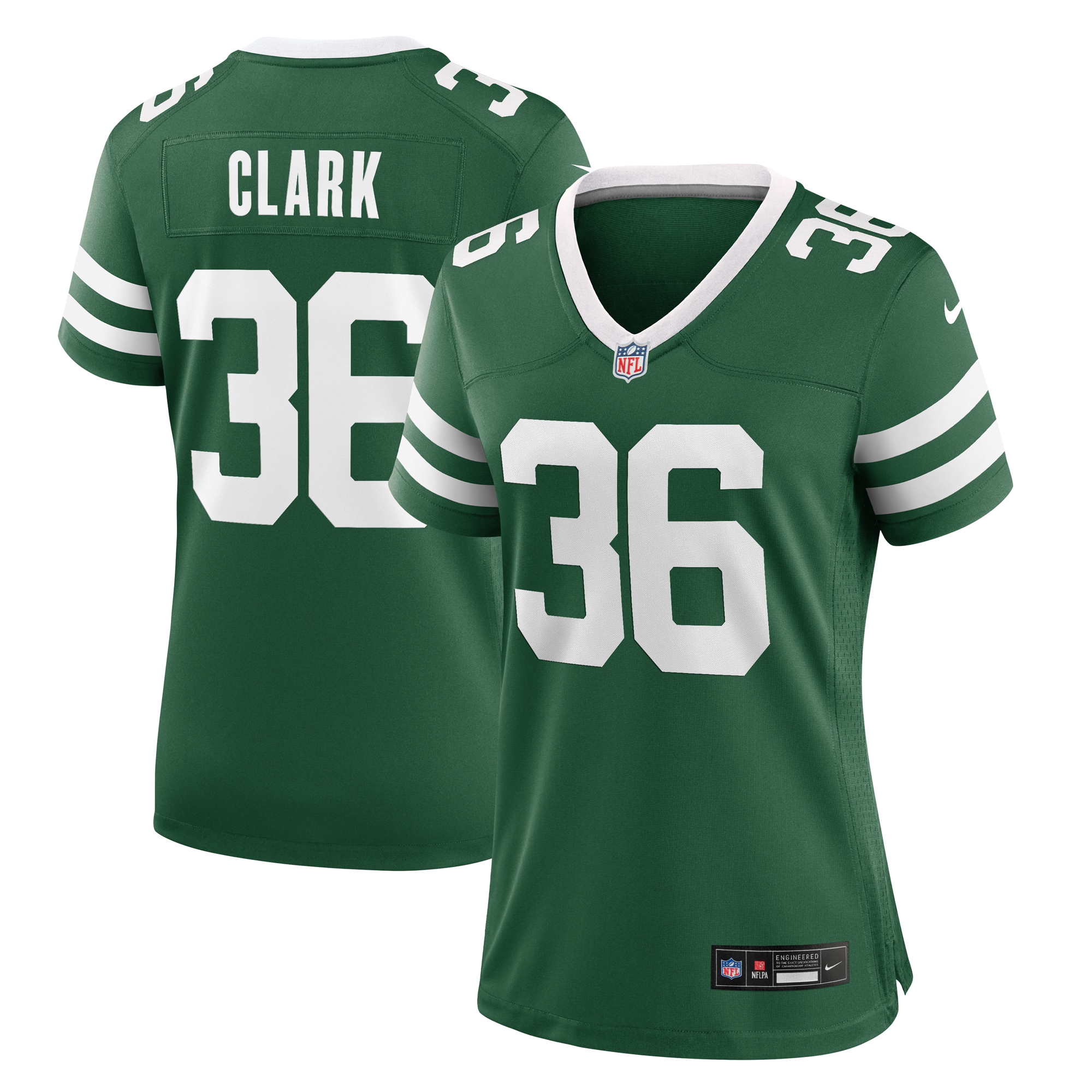 Chuck Clark New York Jets Game Jersey - Women's