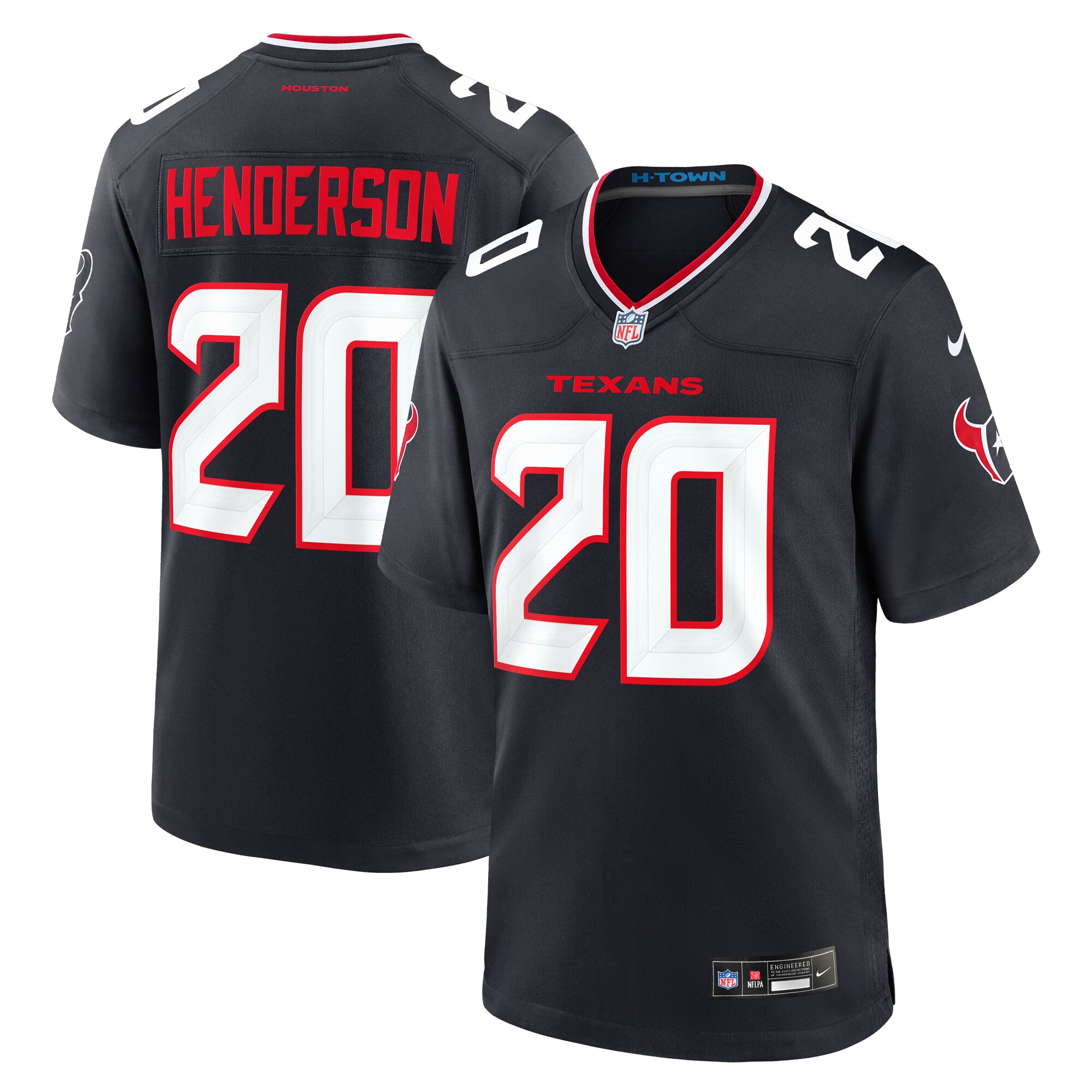 C.J. Henderson Houston Texans Game Jersey - Men's