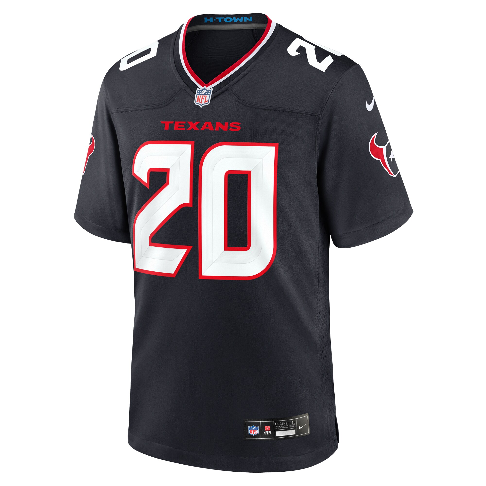Alternative view of C.J. Henderson Houston Texans Game Jersey - Men's