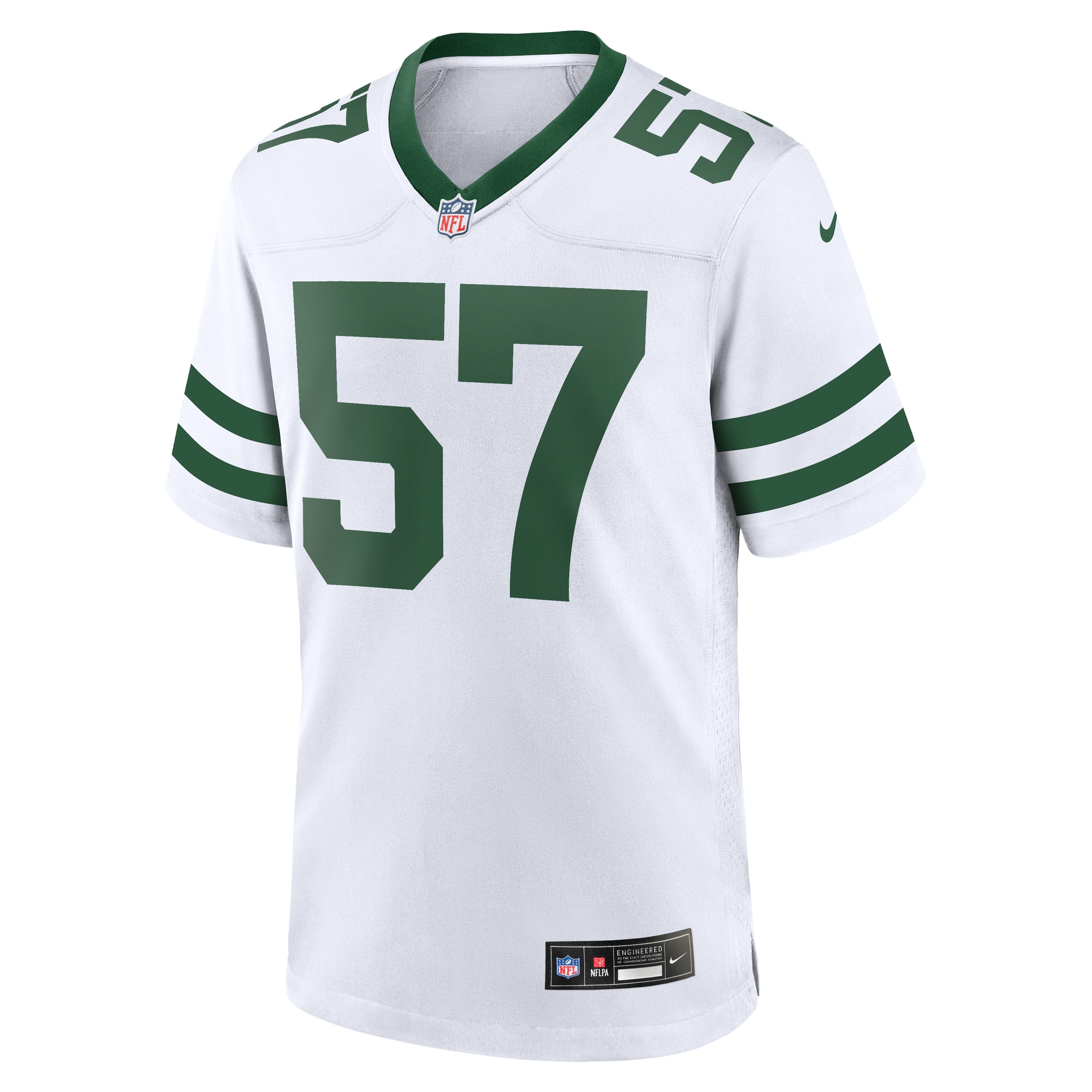 Alternative view of C.J. Mosley New York Jets Game Jersey - Men's
