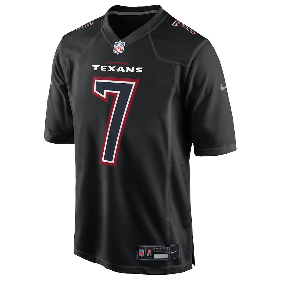 Alternative view of C.J. Stroud #7 Houston Texans Game Jersey - Men's | Black