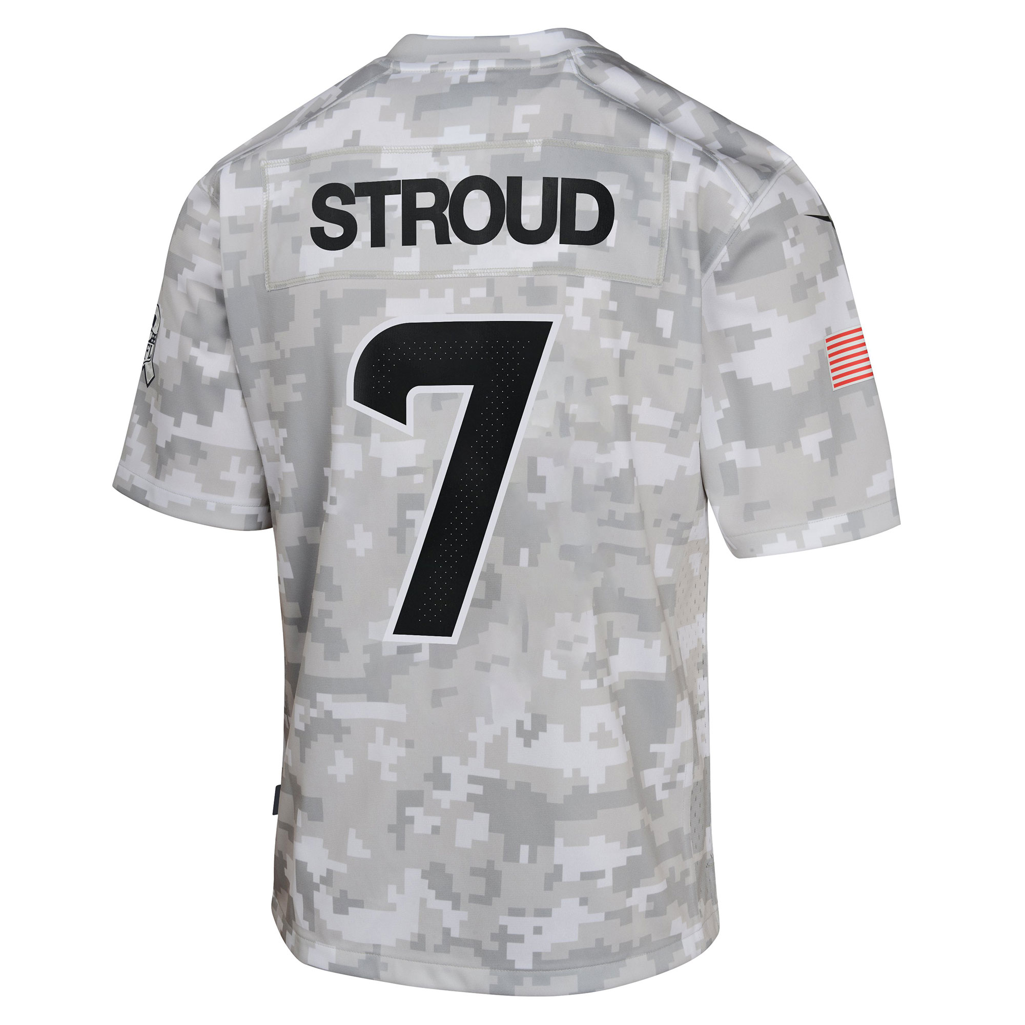 C.J. Stroud Houston Texans Salute To Service Game Jersey - Youth - Image 3