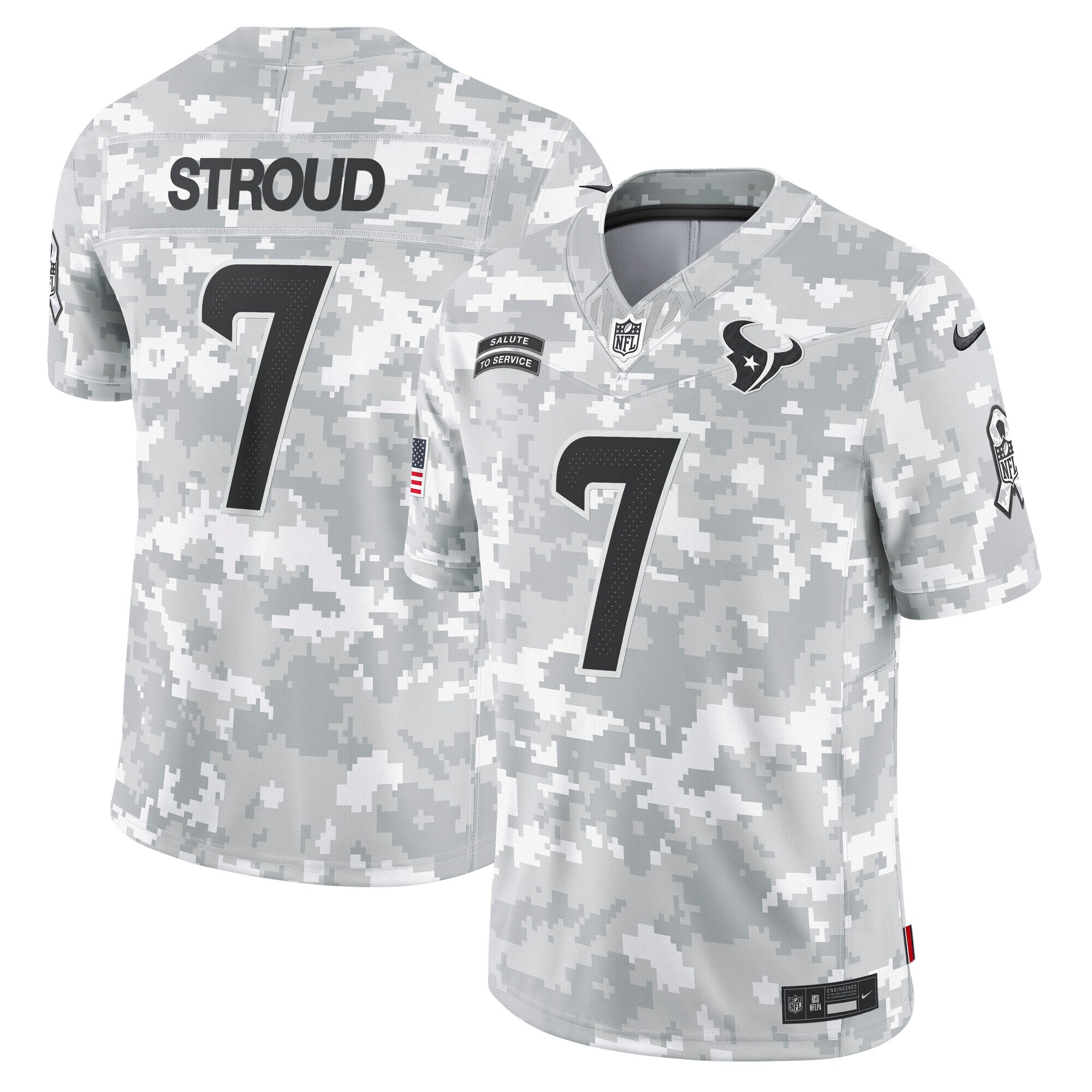 C.J. Stroud Houston Texans Salute To Service Limited Jersey - Men's