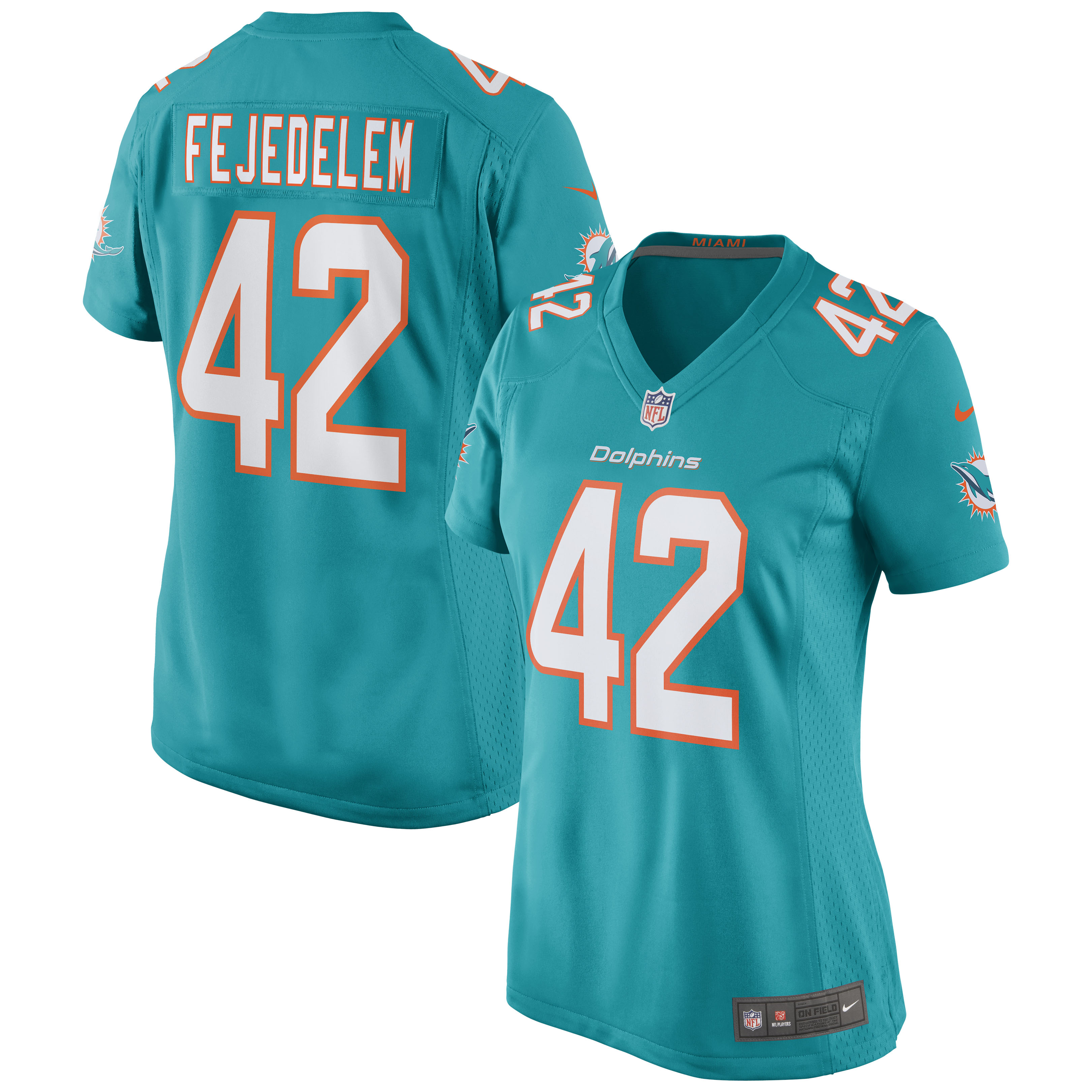 Clayton Fejedelem Miami Dolphins Game Jersey - Women's