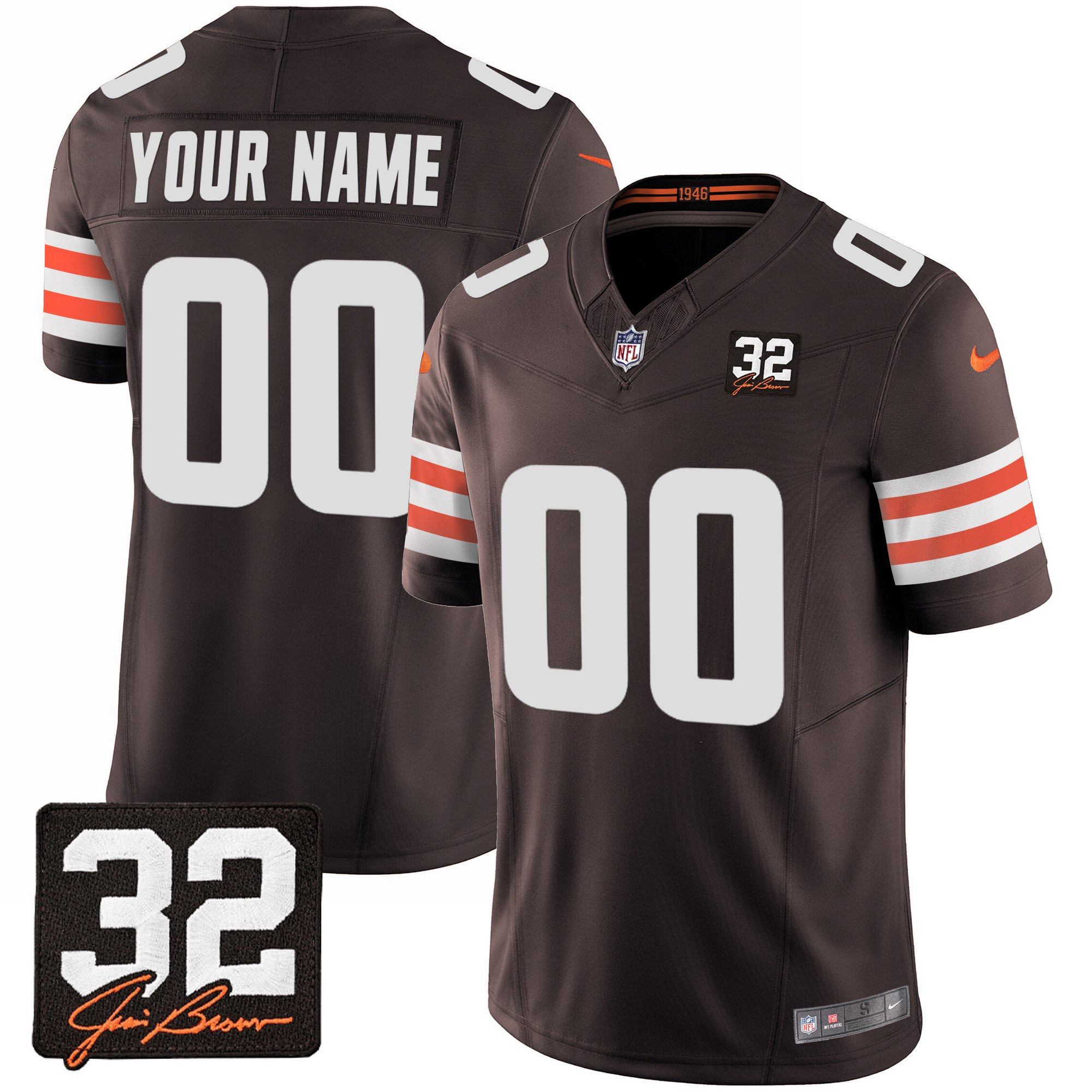 Cleveland Browns Game Jersey - Men's | Brown