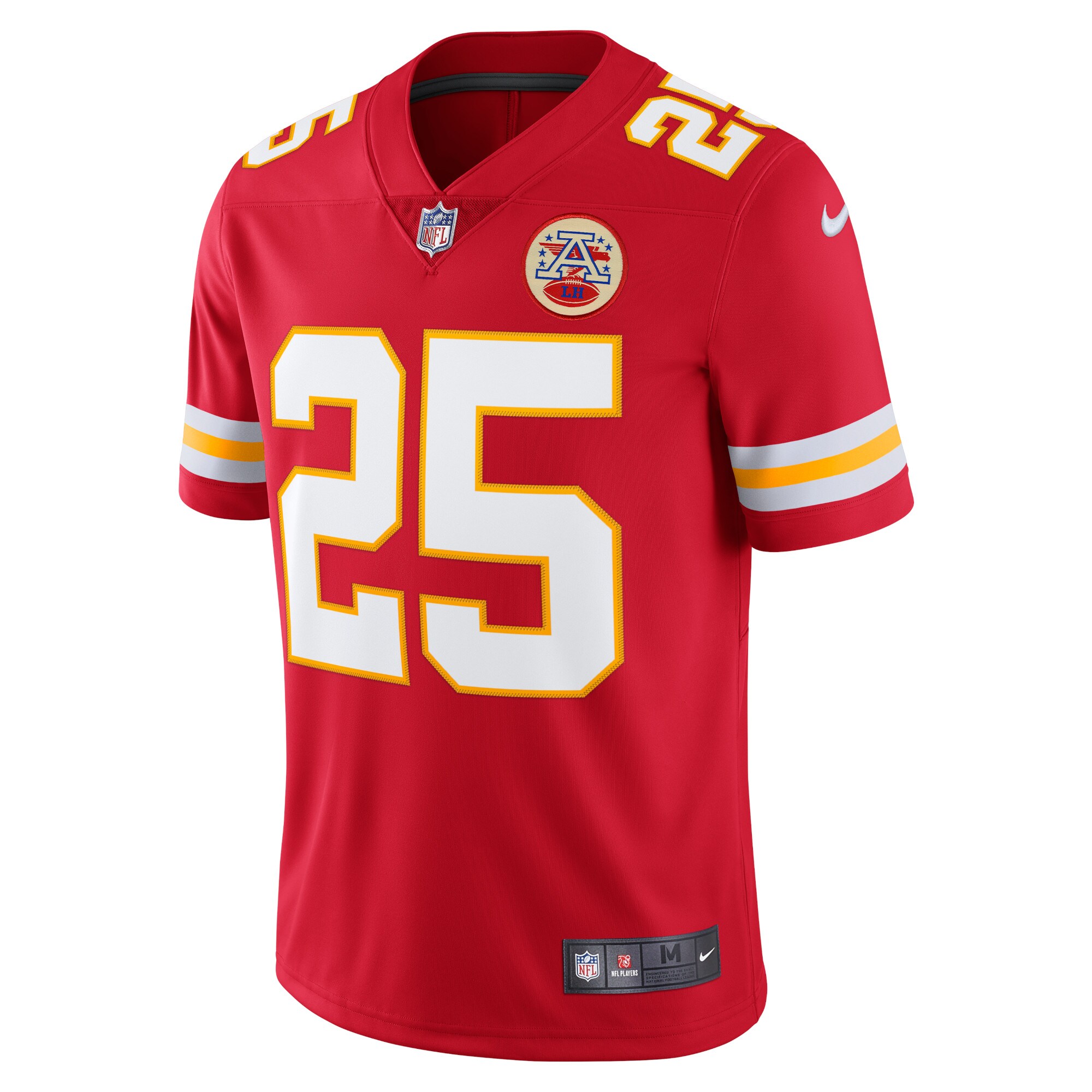 Alternative view of Clyde Edwards-Helaire Kansas City Chiefs Limited Jersey - Men's | Helaire Red Vapor Limited Jersey