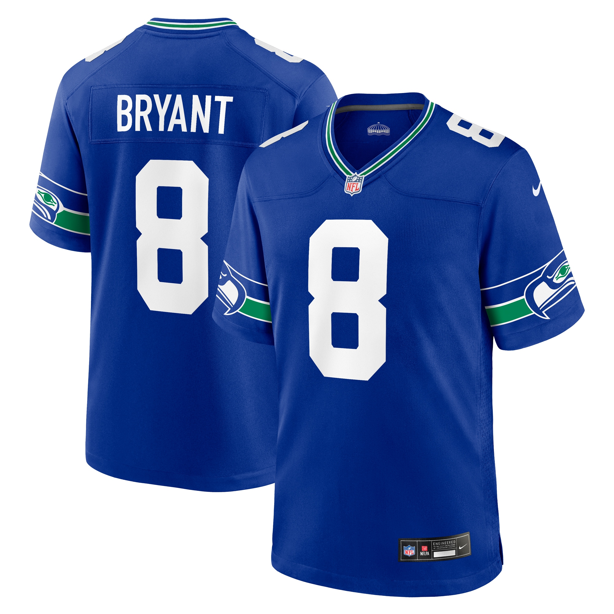 Coby Bryant Seattle Seahawks Throwback Game Jersey - Men's