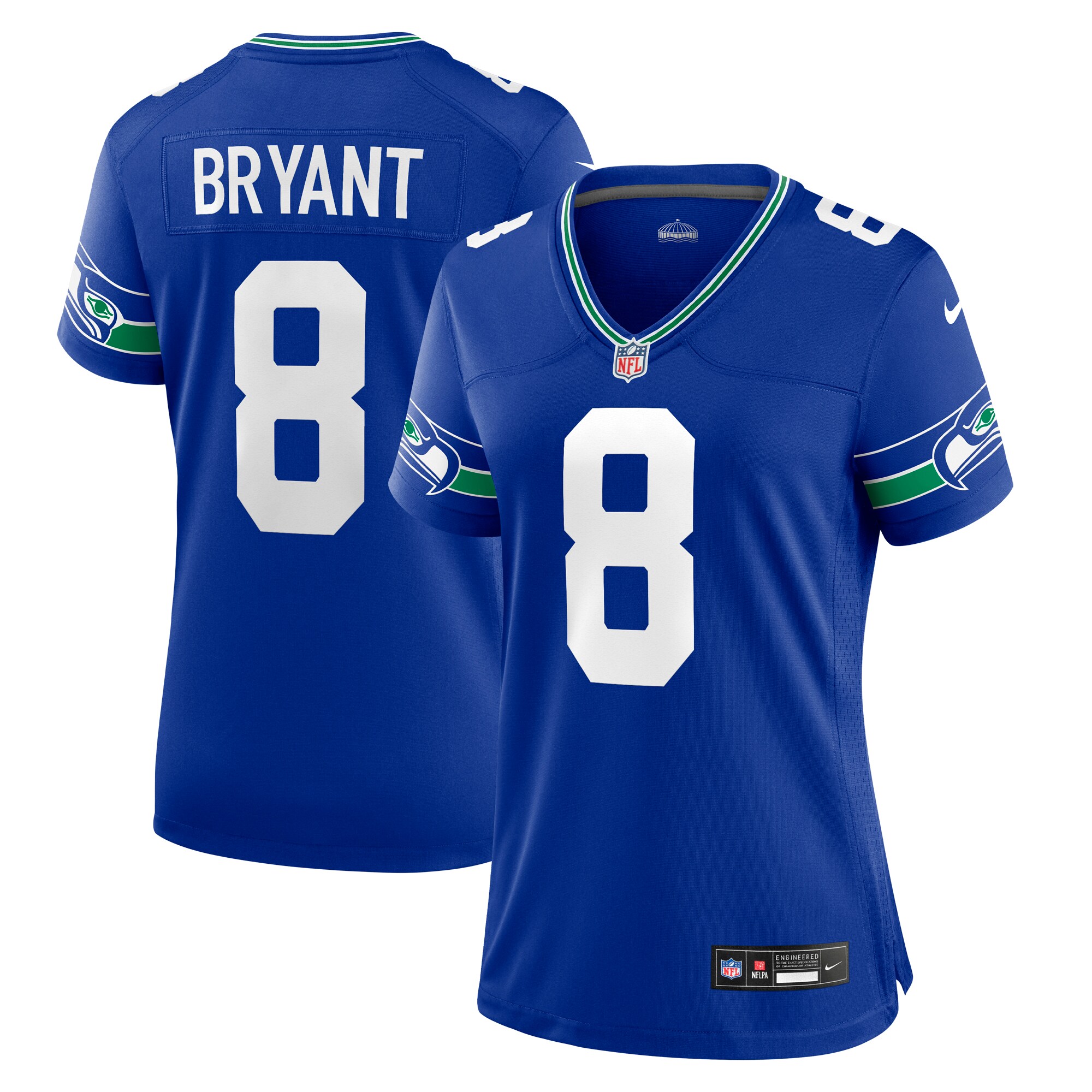 Coby Bryant Seattle Seahawks Throwback Game Jersey - Women's