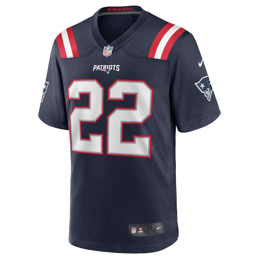 Alternative view of Cody Davis #22 New England Patriots Game Jersey - Men's | Navy