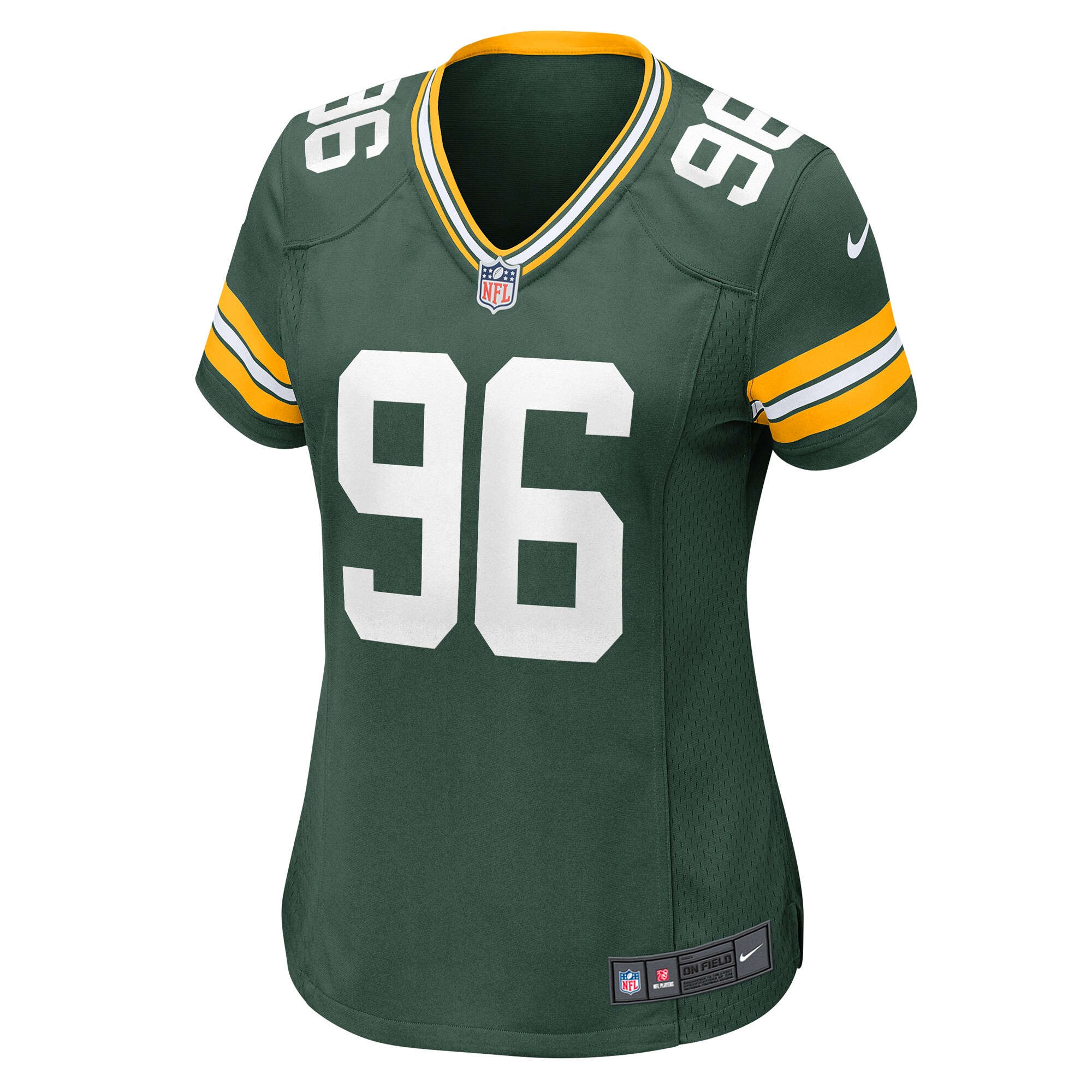 Alternative view of Colby Wooden Green Bay Packers Game Jersey - Women's