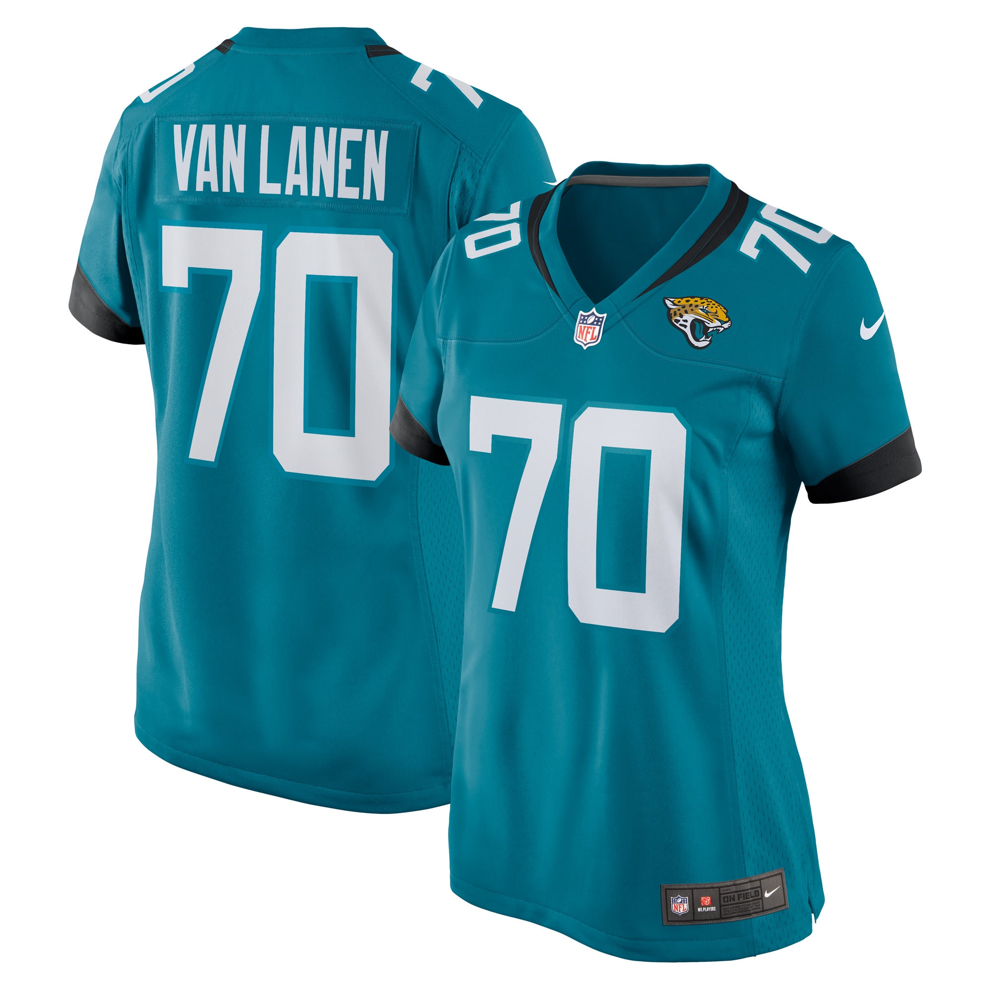 Cole Van Lanen Jacksonville Jaguars Game Jersey - Women's
