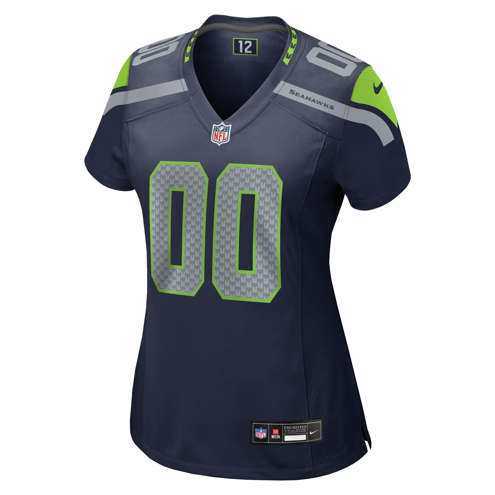 Alternative view of College Seattle Seahawks Game Jersey - Women's
