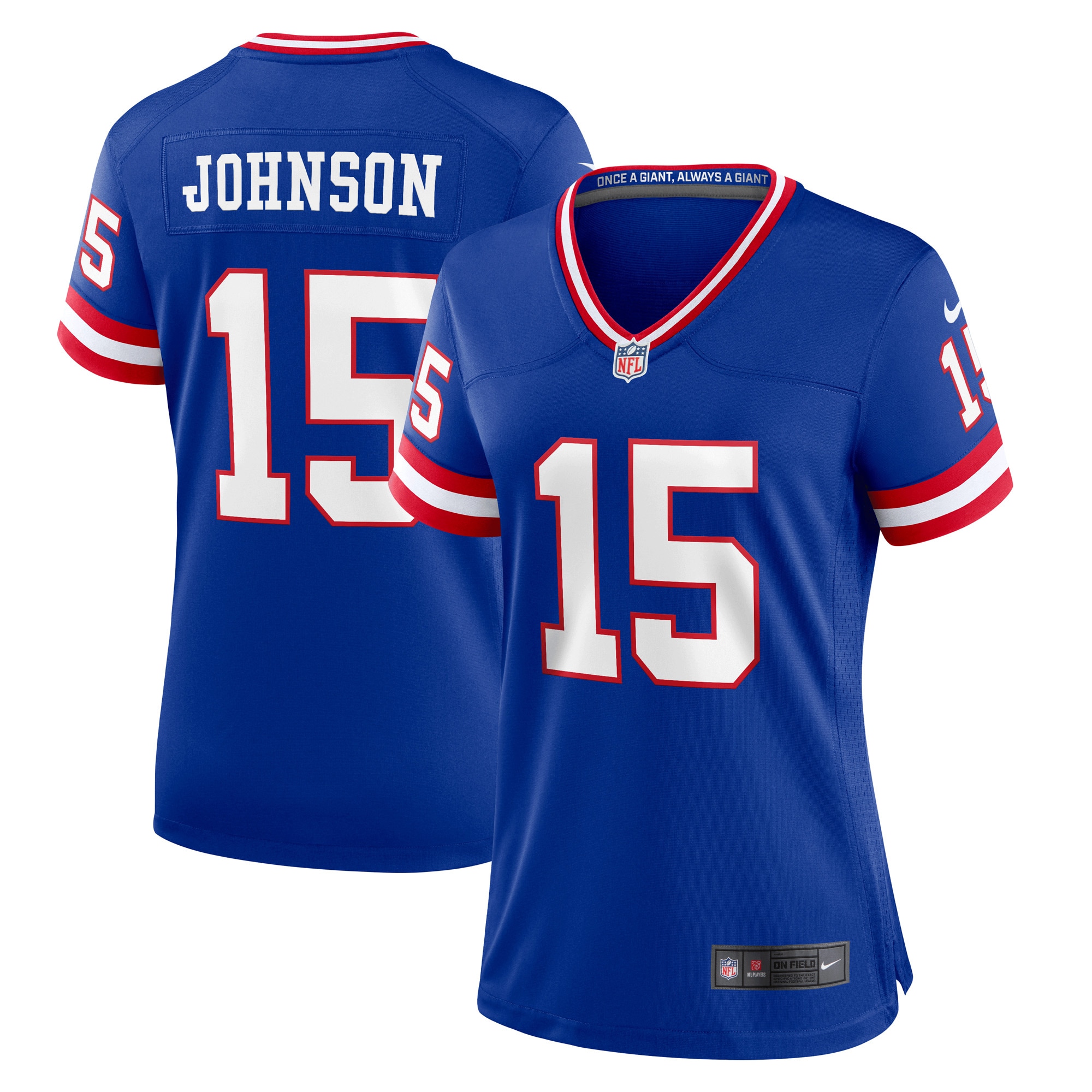 Collin Johnson New York Giants Classic Game Jersey - Women's