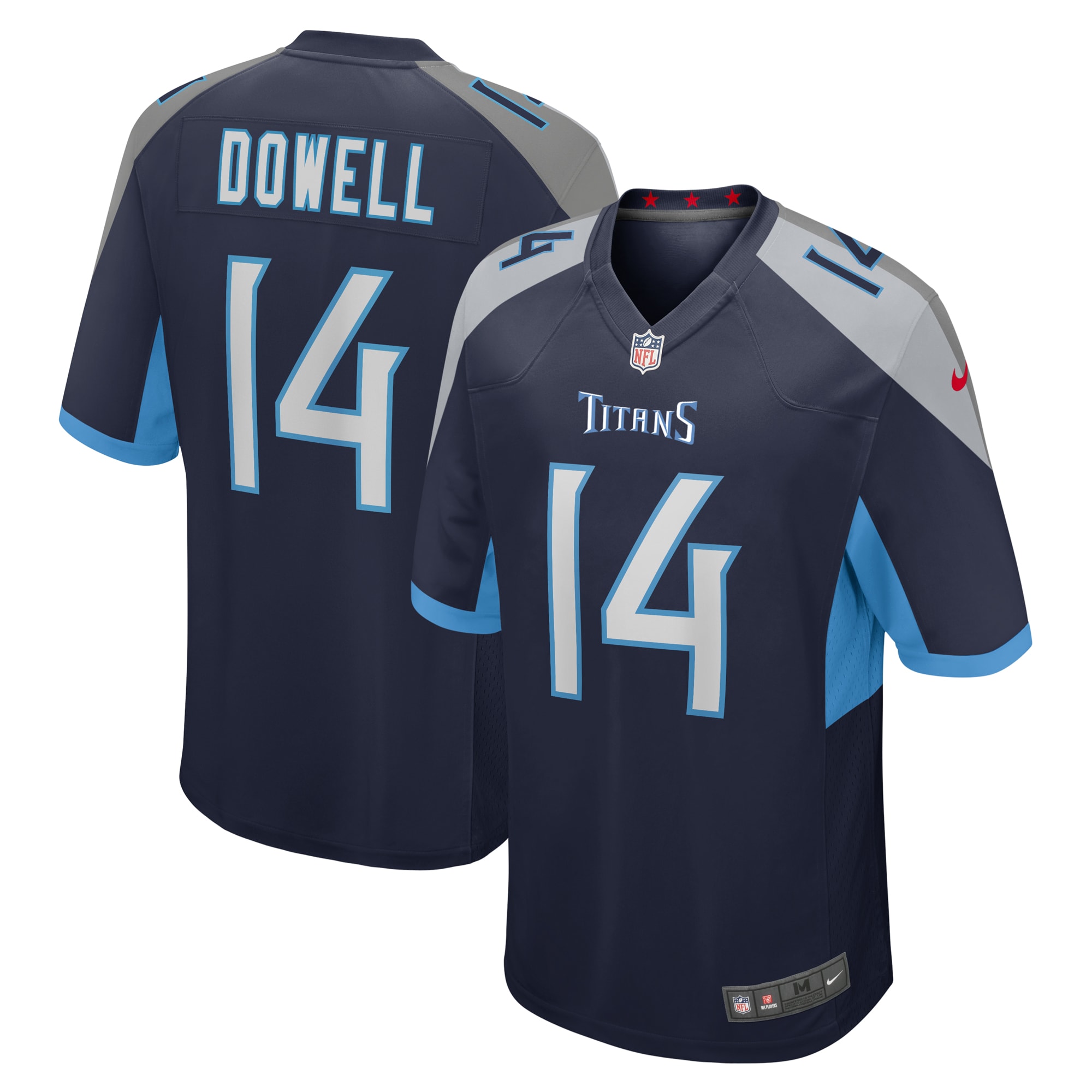Colton Dowell Tennessee Titans Game Jersey - Men's