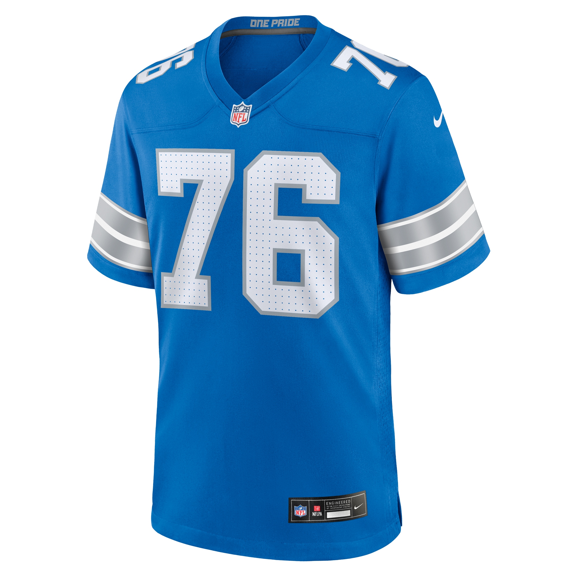 Alternative view of Connor Galvin Detroit Lions Game Jersey - Men's