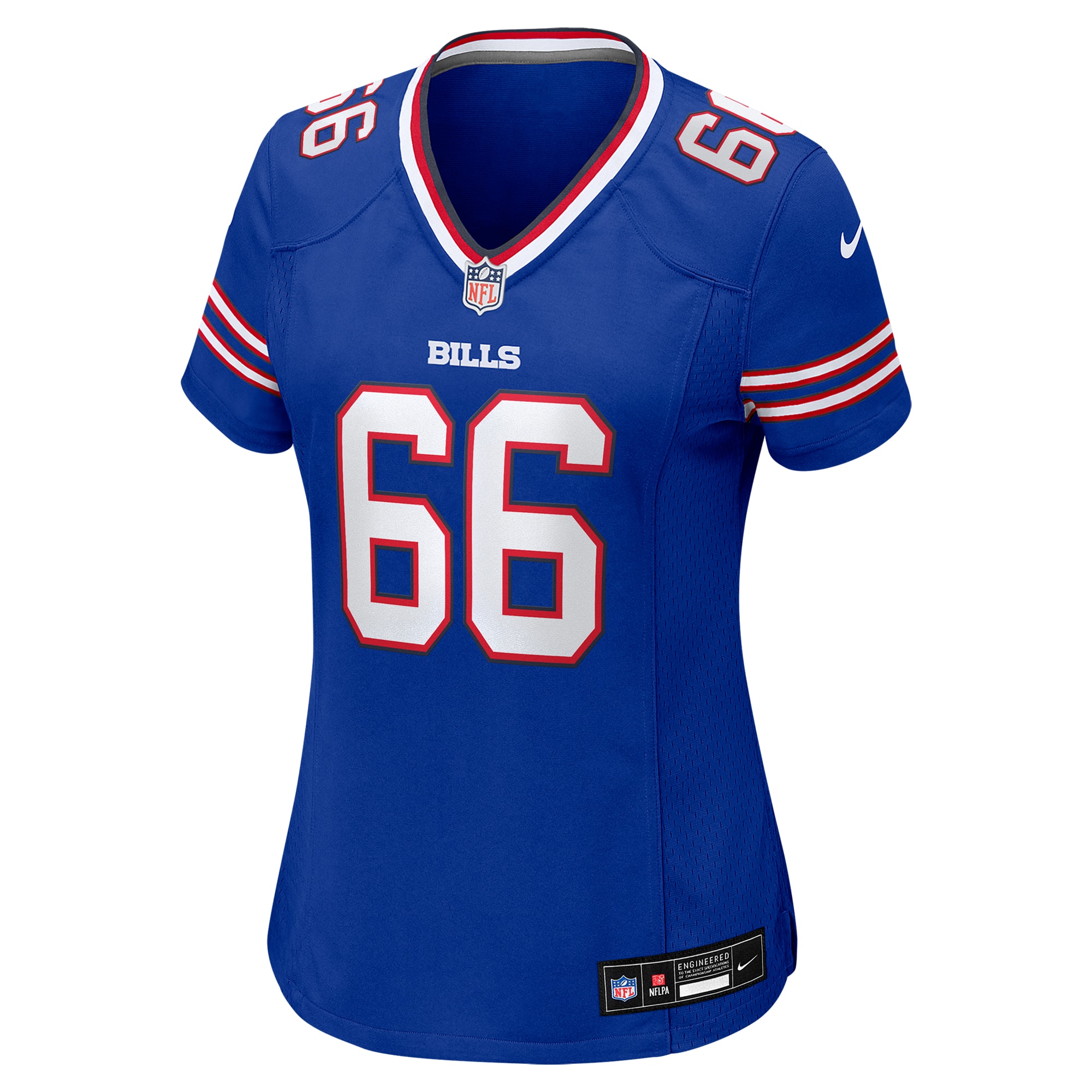 Alternative view of Connor McGovern Buffalo Bills Game Jersey - Women's