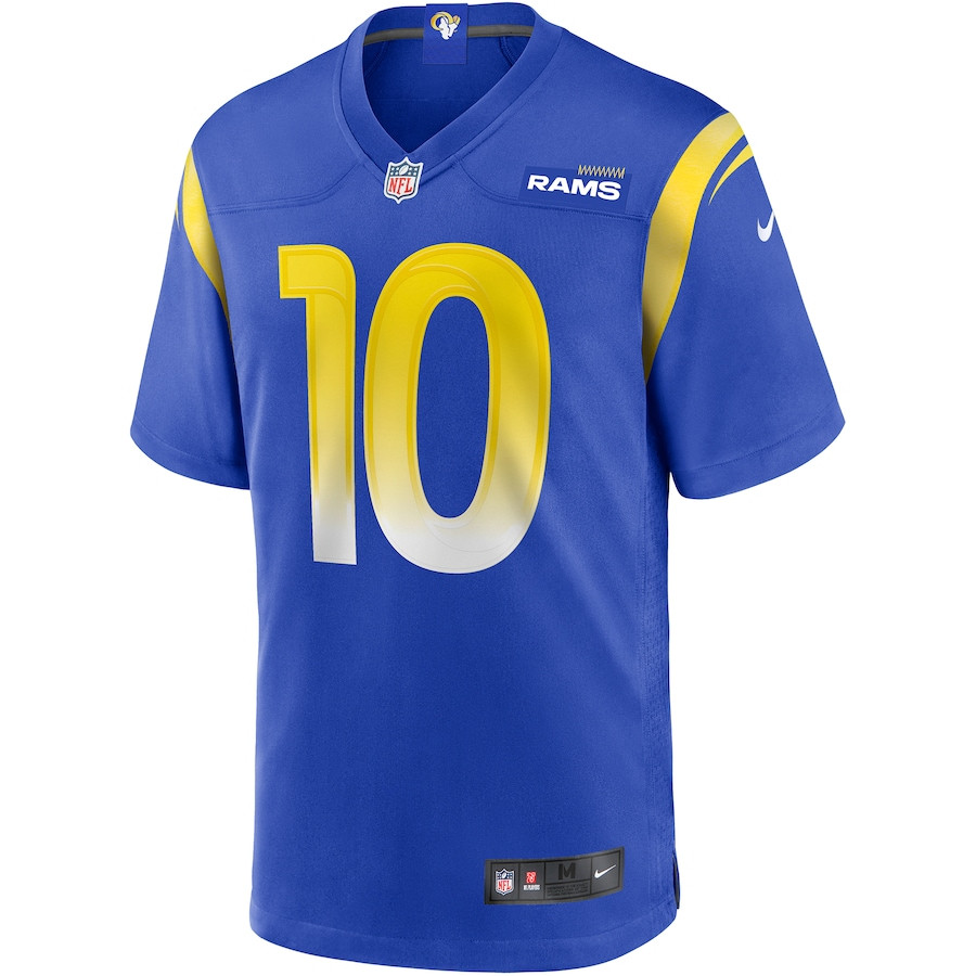 Alternative view of Cooper Kupp #10 Los Angeles Rams Game Jersey - Men's | Royal