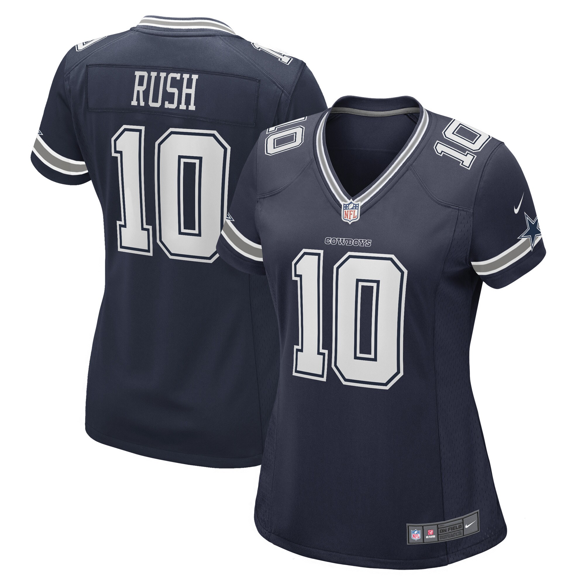 Cooper Rush Dallas Cowboys Game Jersey - Women's