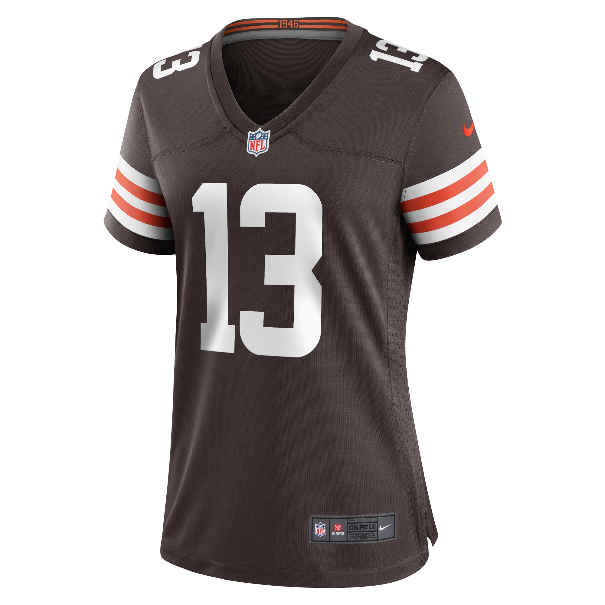 Alternative view of Corey Bojorquez Cleveland Browns Game Jersey - Women's