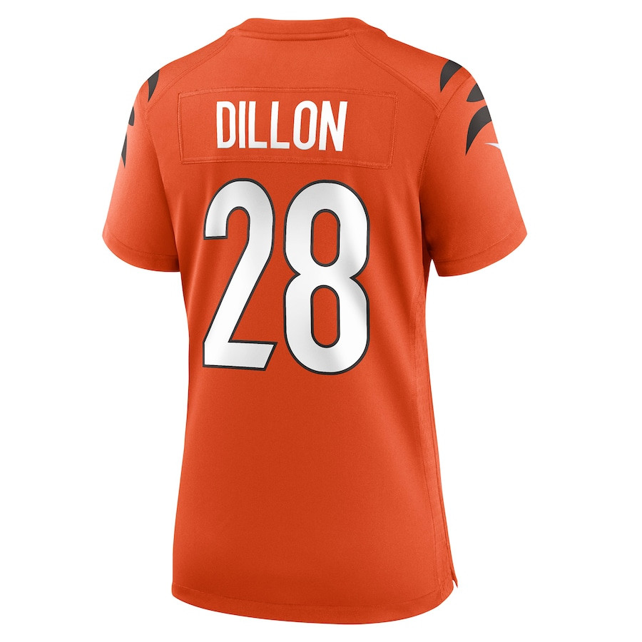 Corey Dillon #28 Cincinnati Bengals Game Jersey - Women's | Orange - Image 3