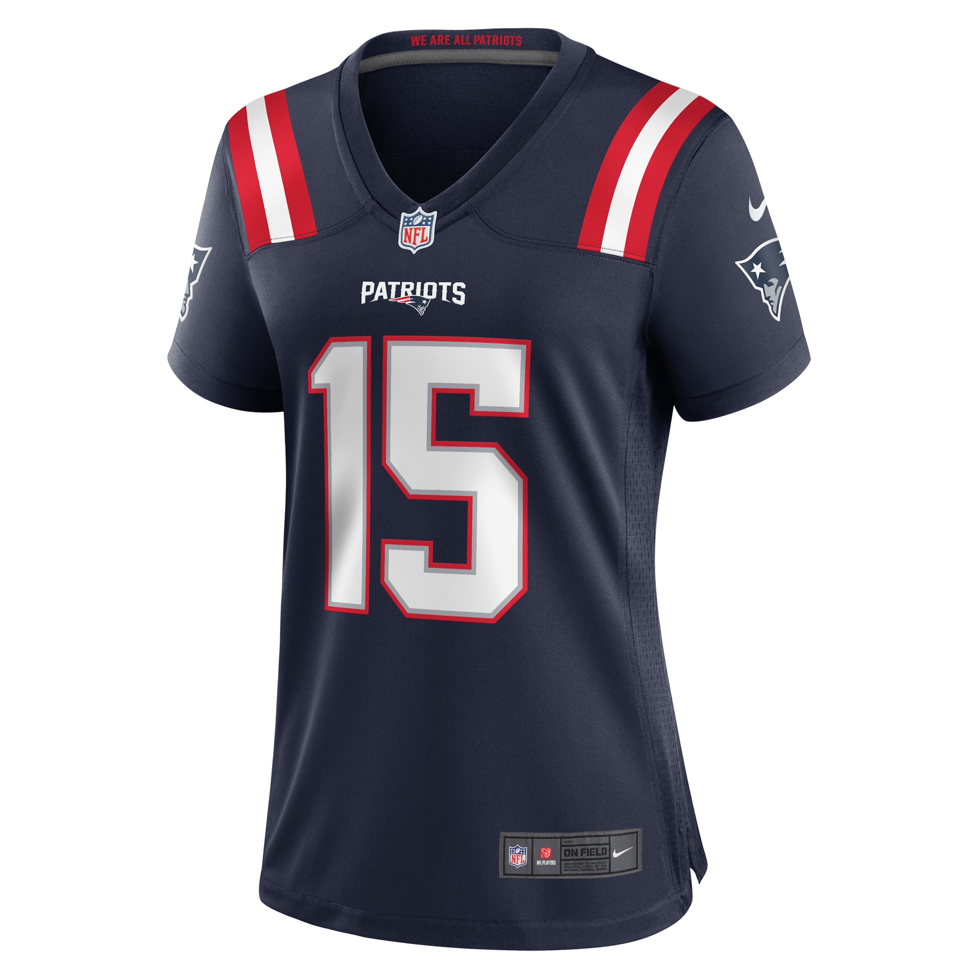 Alternative view of Corliss Waitman New England Patriots Game Jersey - Women's