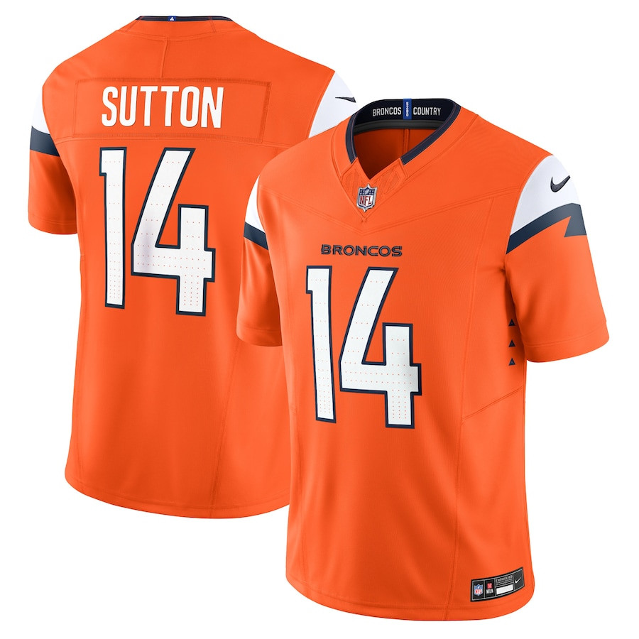 Courtland Sutton #14 Denver Broncos Vapor F.U.S.E. Limited Jersey - Men's | Orange