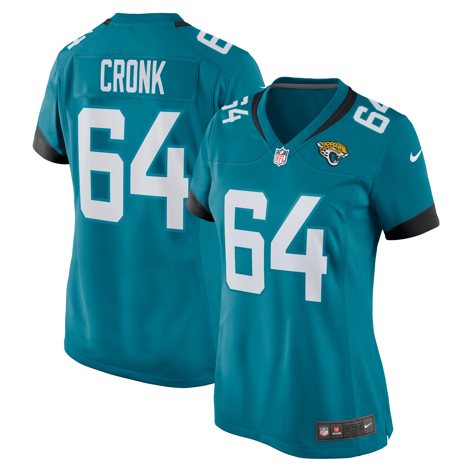 Coy Cronk Jacksonville Jaguars Game Jersey - Women's