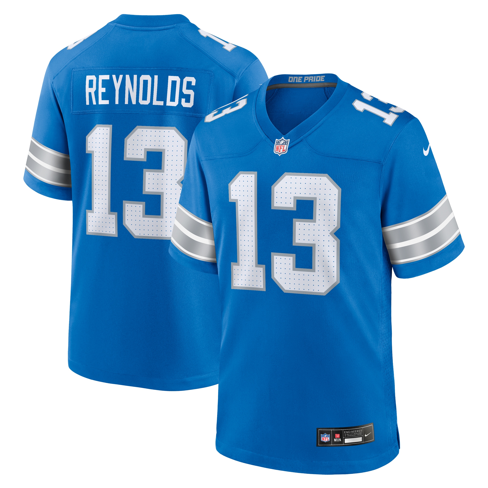 Craig Reynolds Detroit Lions Game Jersey - Men's