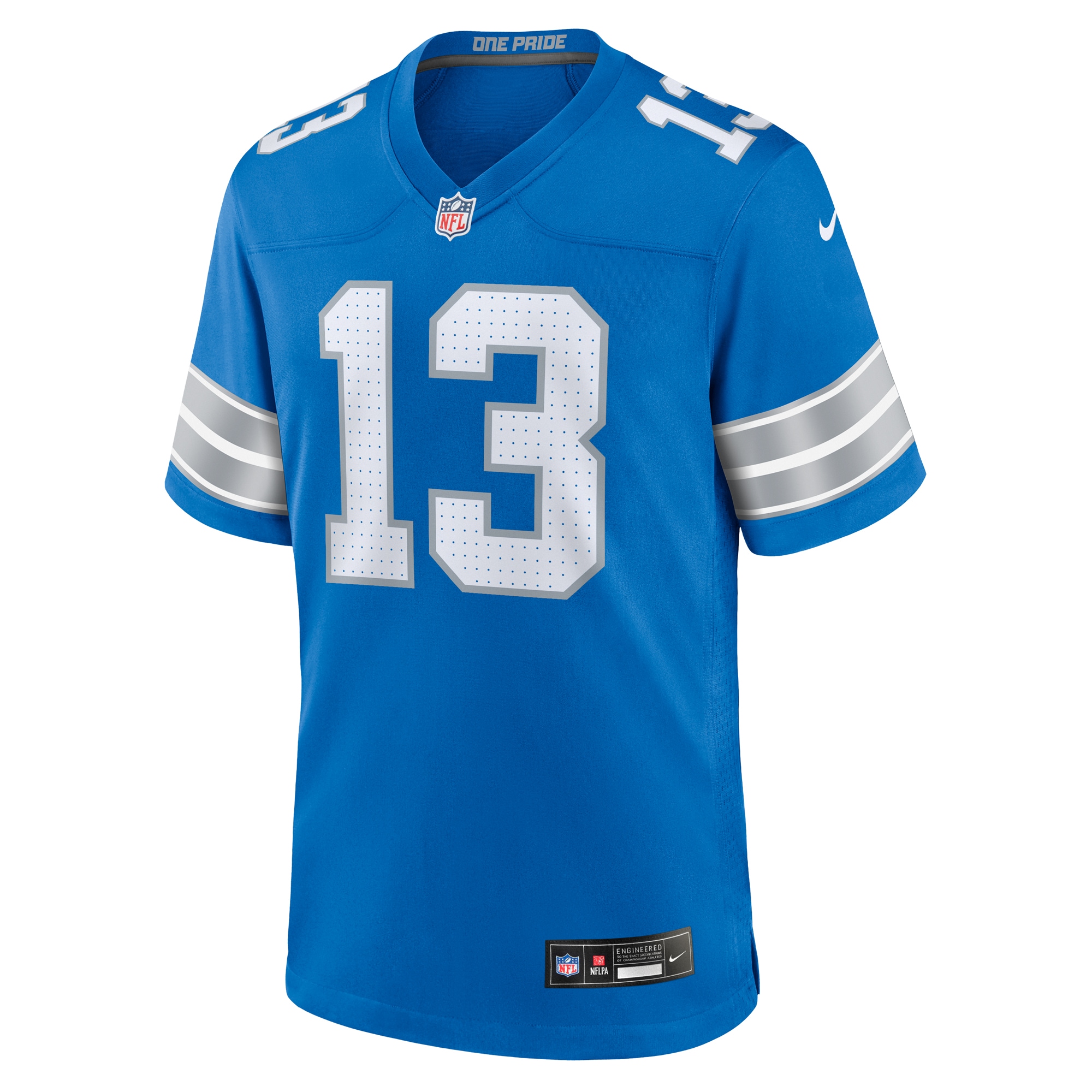 Alternative view of Craig Reynolds Detroit Lions Game Jersey - Men's
