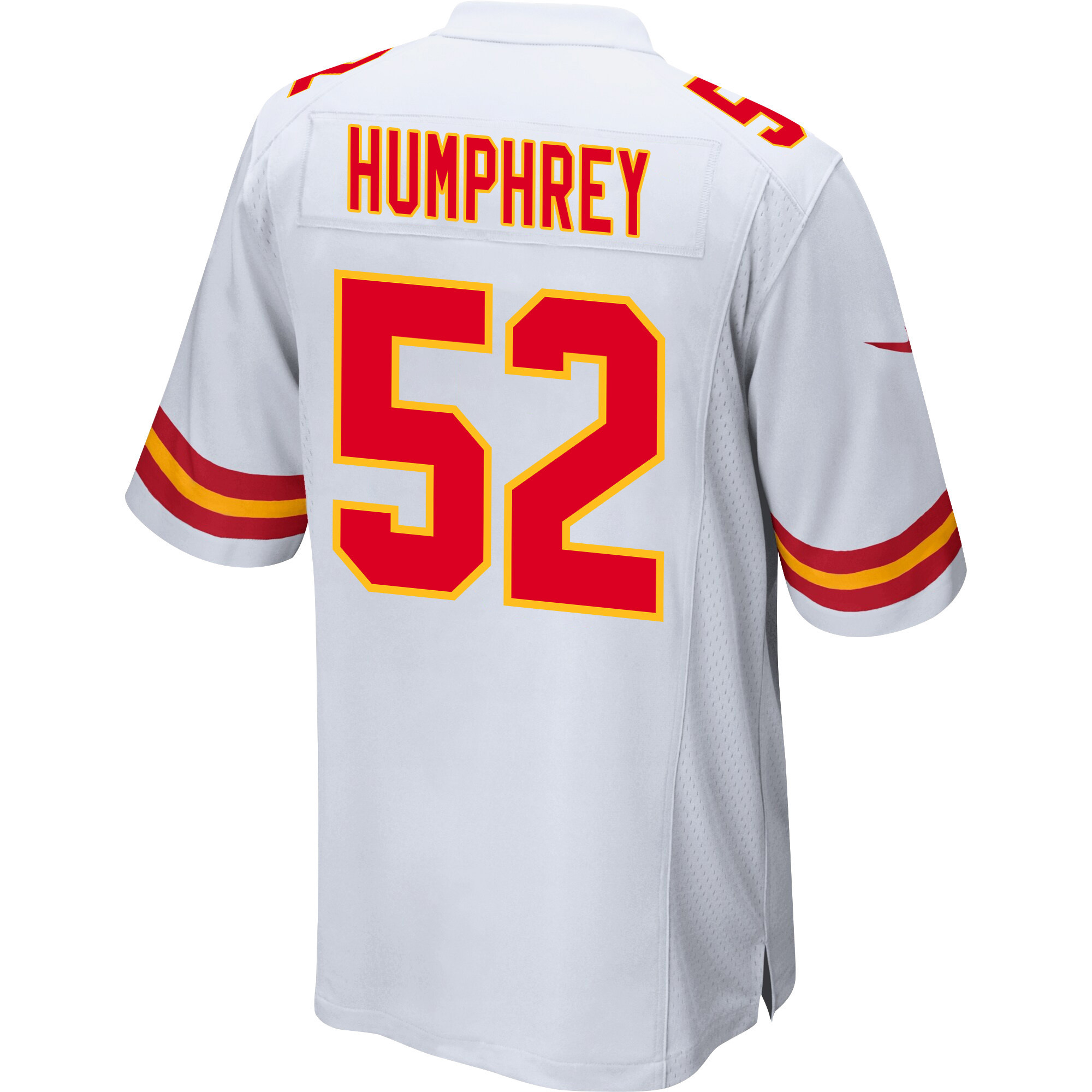 Creed Humphrey #52 Kansas City Chiefs Super Bowl LVIII Champions 4X Game Jersey - Men's | White - Image 3