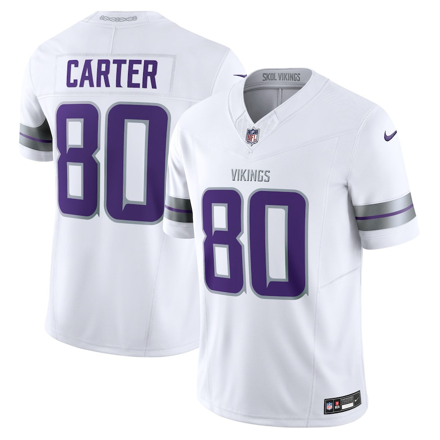 Cris Carter #80 Minnesota Vikings Alternate Vapor F.U.S.E. Limited Jersey - Men's | White