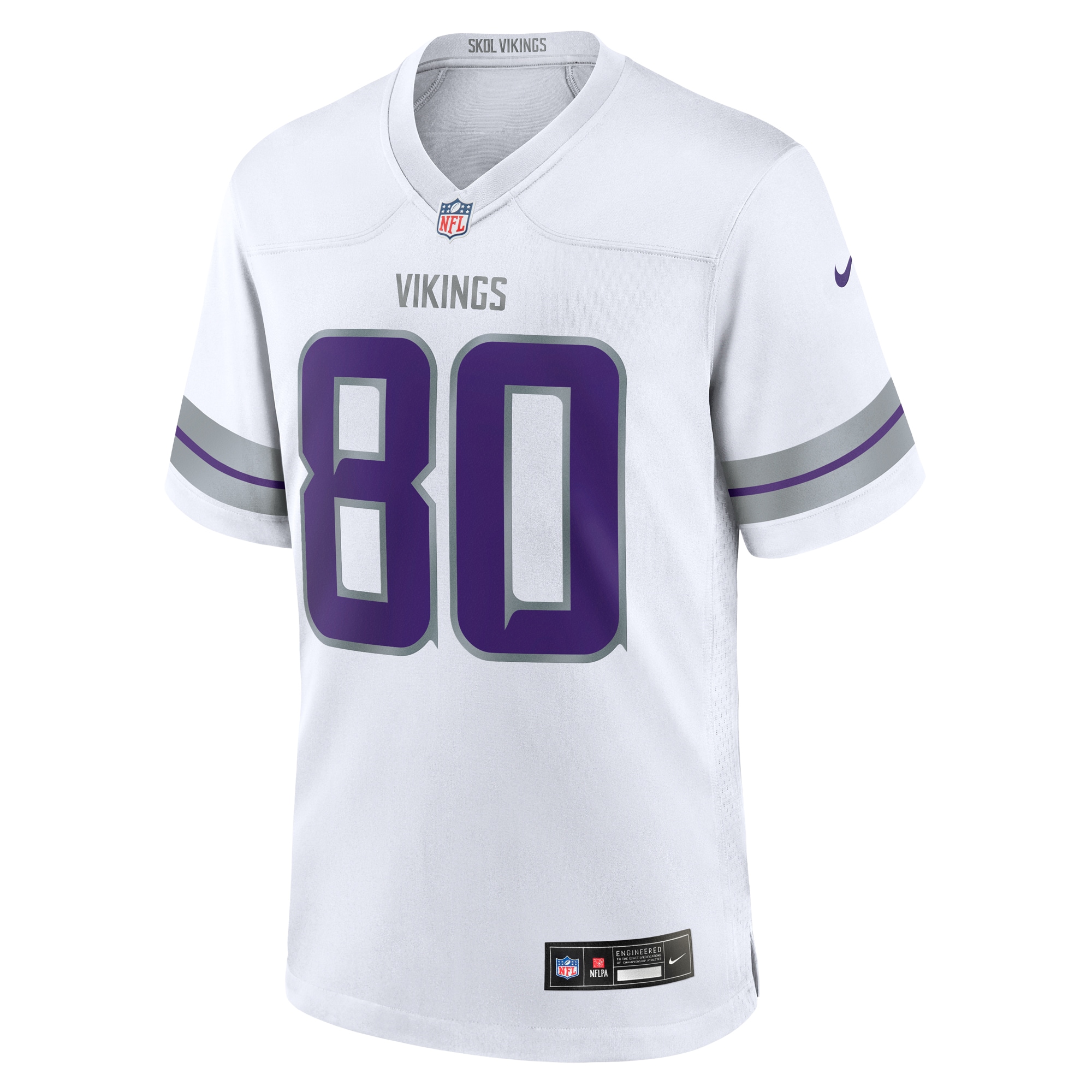 Alternative view of Cris Carter Minnesota Vikings Alternate Game Jersey - Men's