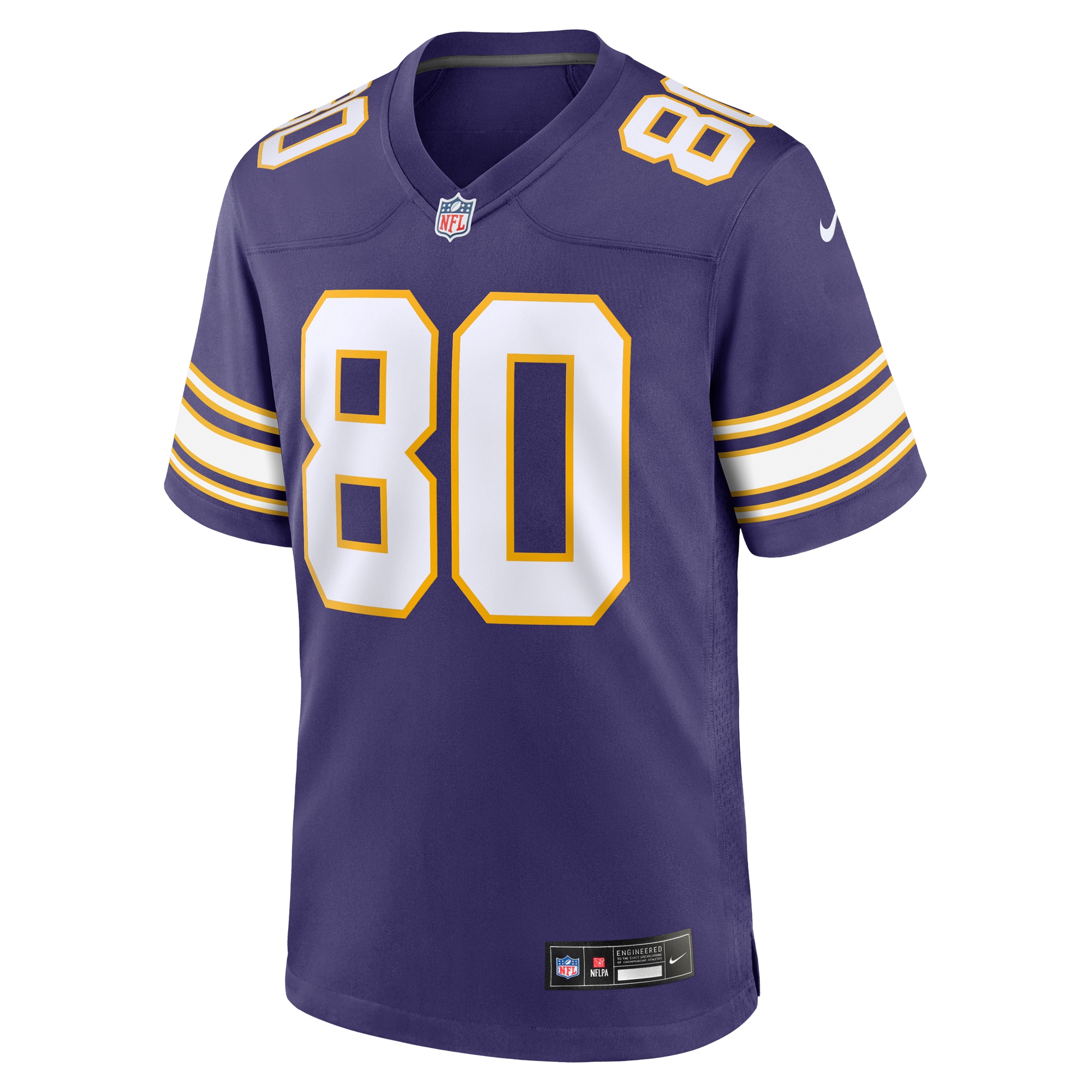 Alternative view of Cris Carter Minnesota Vikings Classic Game Jersey - Men's