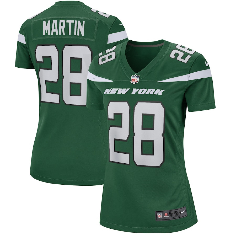 Curtis Martin #28 New York Jets Game Jersey - Women's | Gotham Green