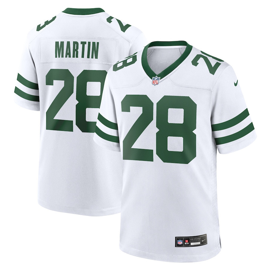 Curtis Martin #28 New York Jets Retired Player Game Jersey - Men's | Men White