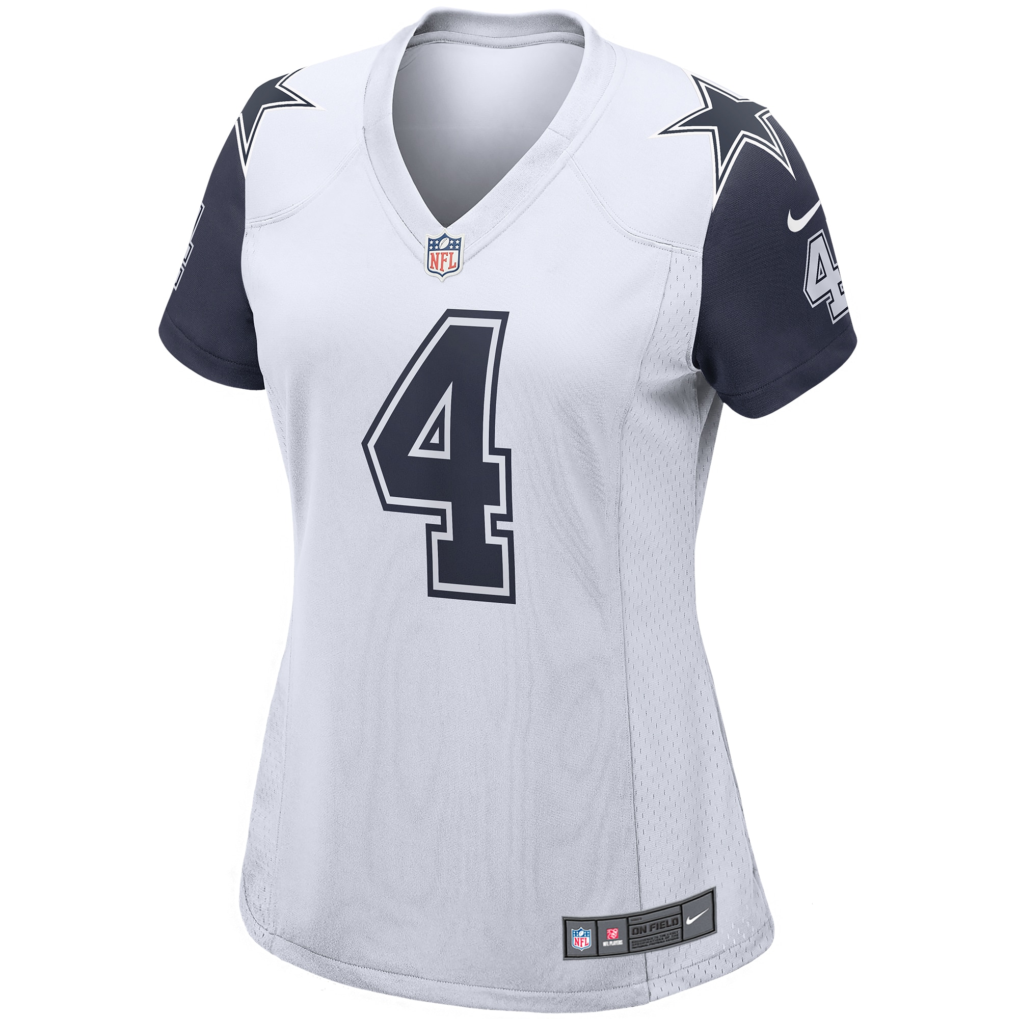 Alternative view of Dak Prescott Dallas Cowboys Alternate Game Jersey - Women's