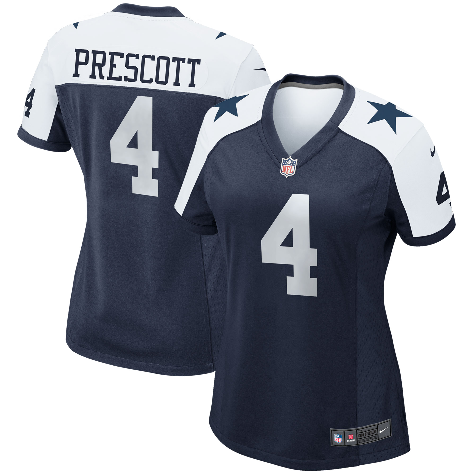 Dak Prescott Dallas Cowboys Alternate Game Jersey - Women's