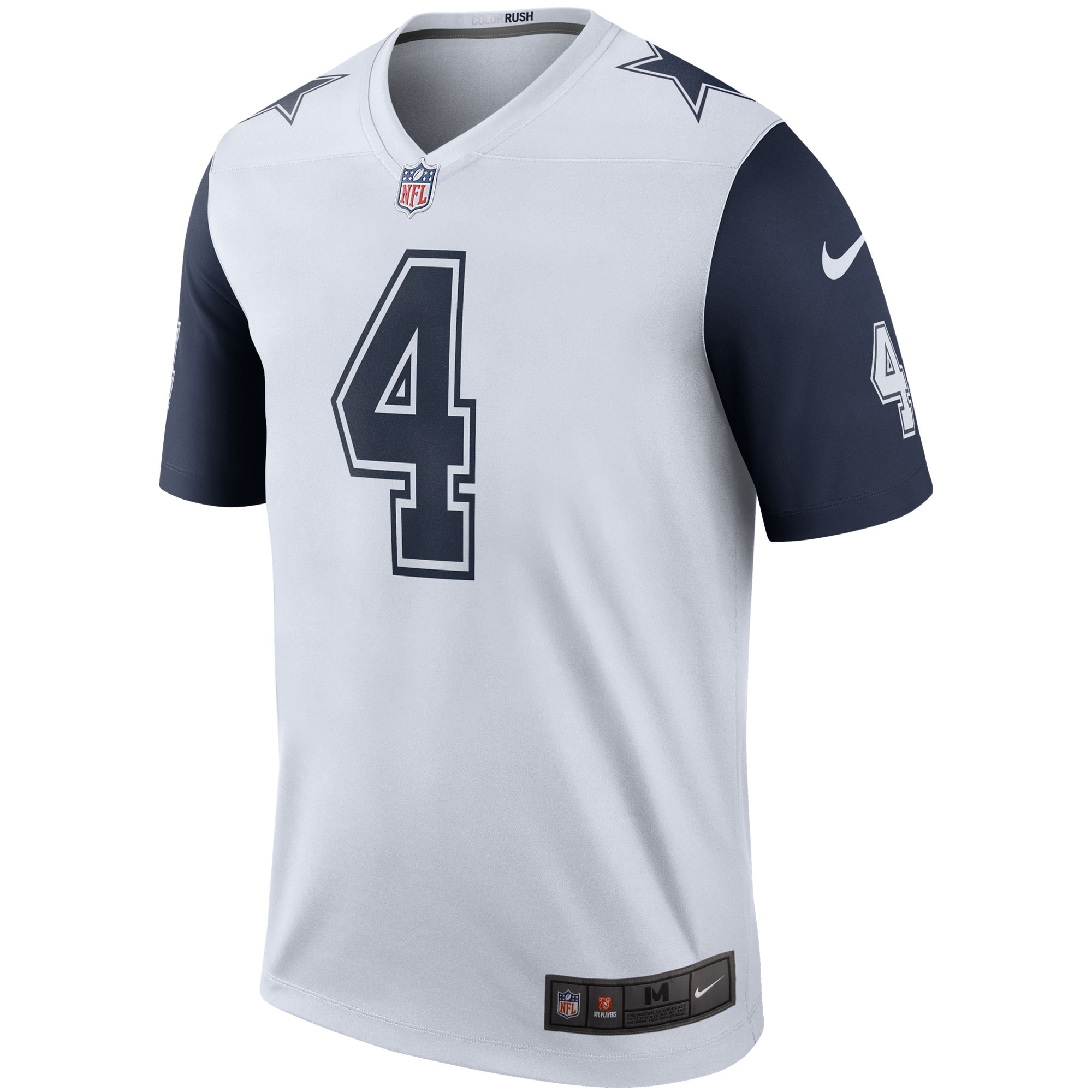 Alternative view of Dak Prescott Dallas Cowboys Alternate Legend Jersey - Men's