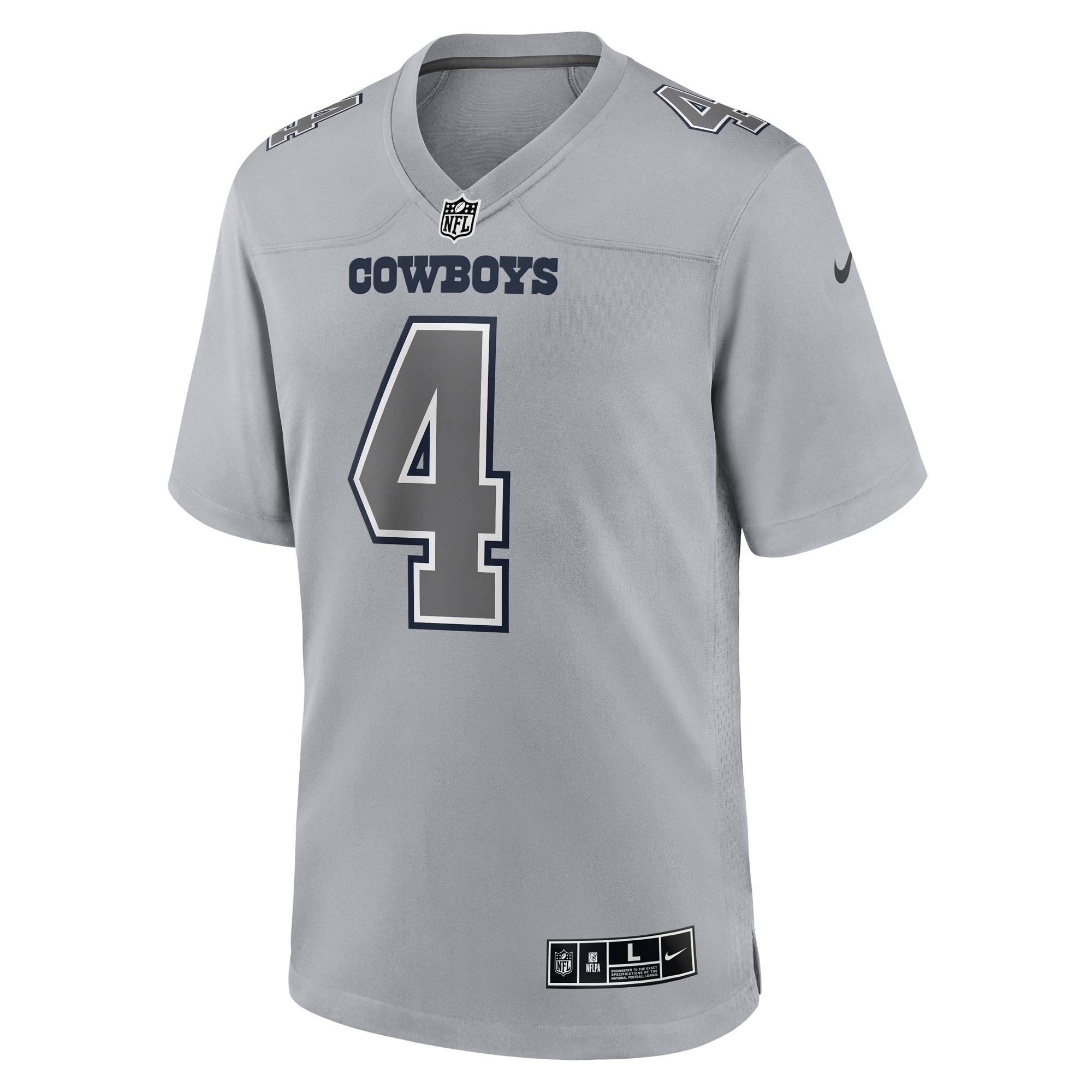 Alternative view of Dak Prescott Dallas Cowboys Game Jersey - Men's