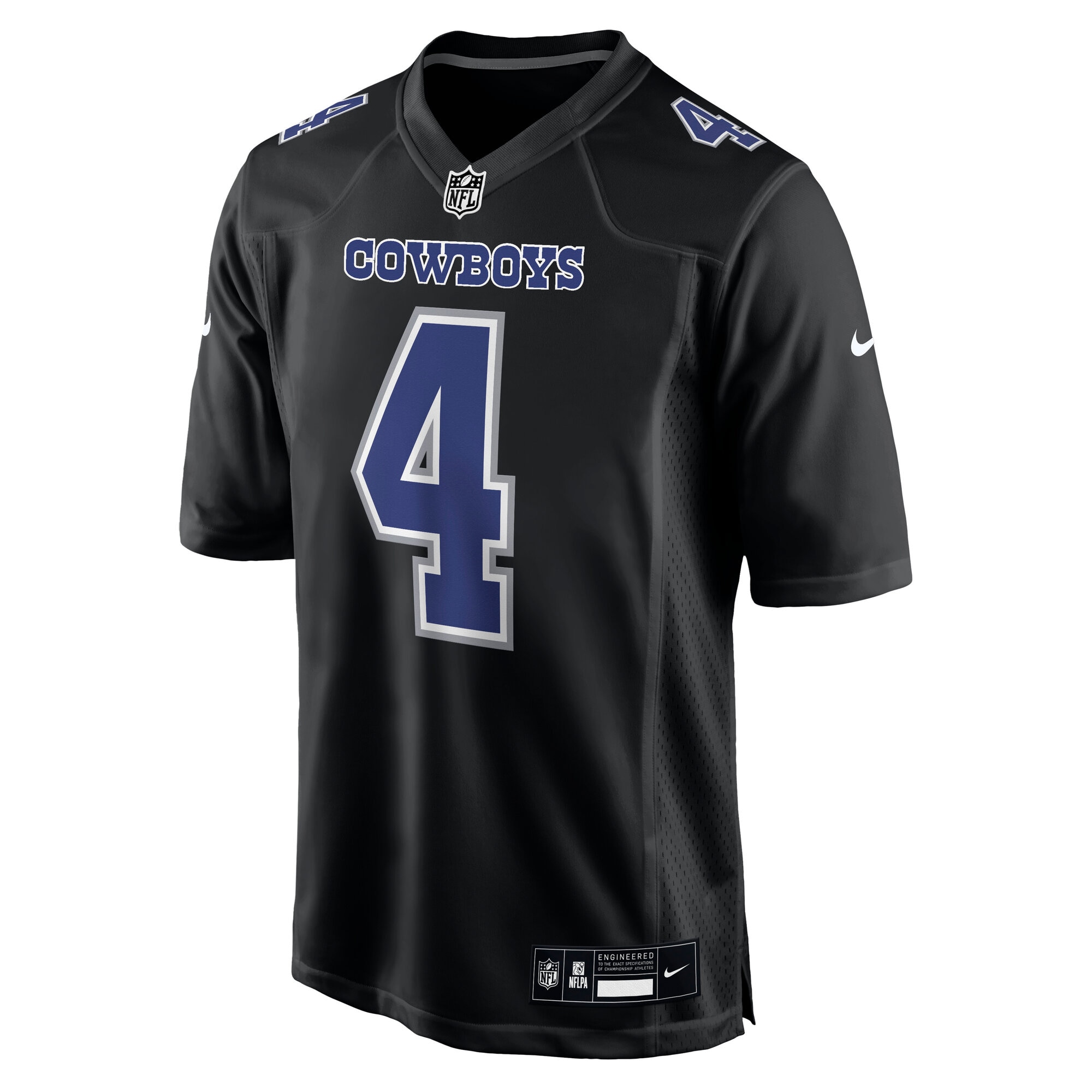 Alternative view of Dak Prescott Dallas Cowboys Game Jersey - Men's