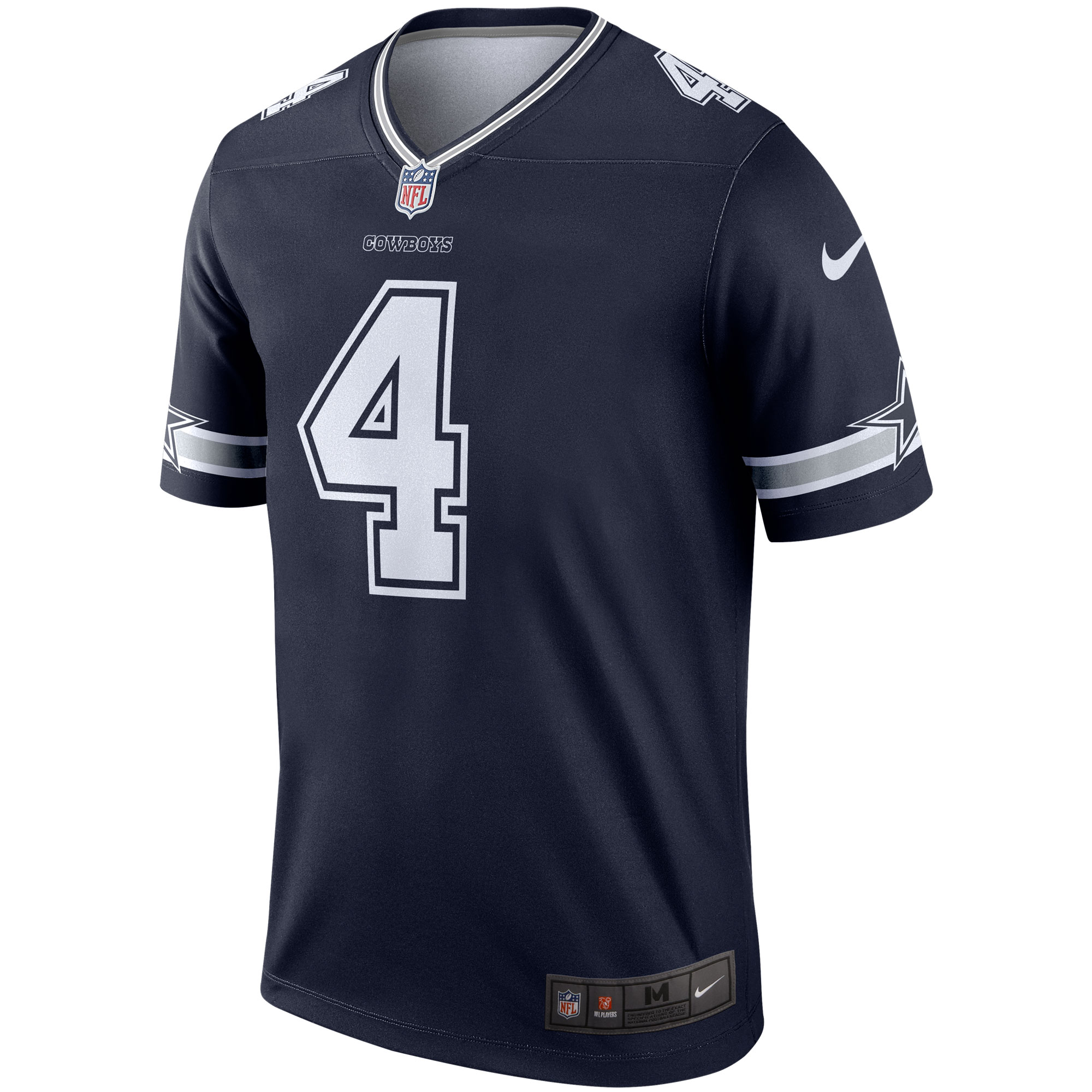 Alternative view of Dak Prescott Dallas Cowboys Legend Jersey - Men's