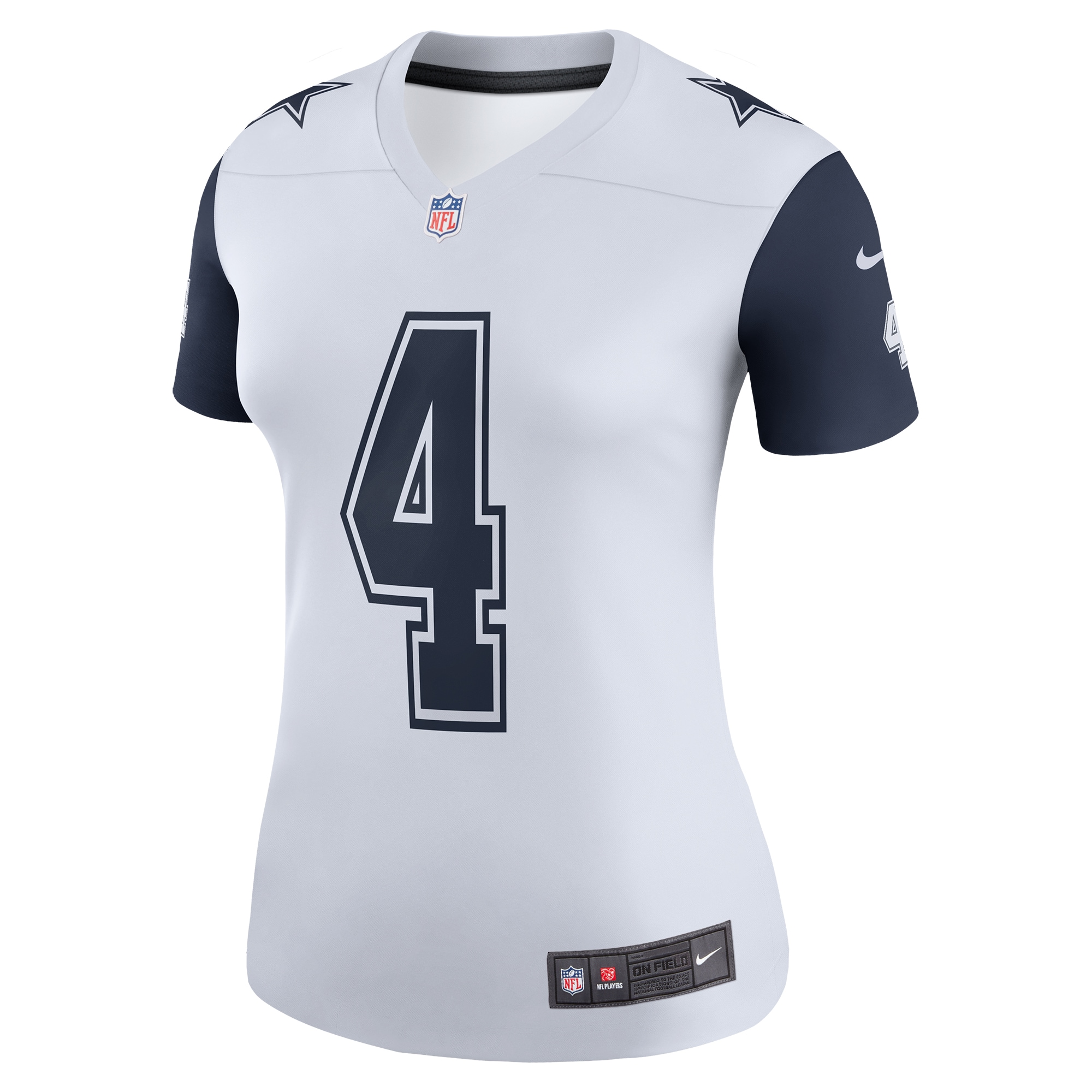 Alternative view of Dak Prescott Dallas Cowboys Legend Jersey - Women's