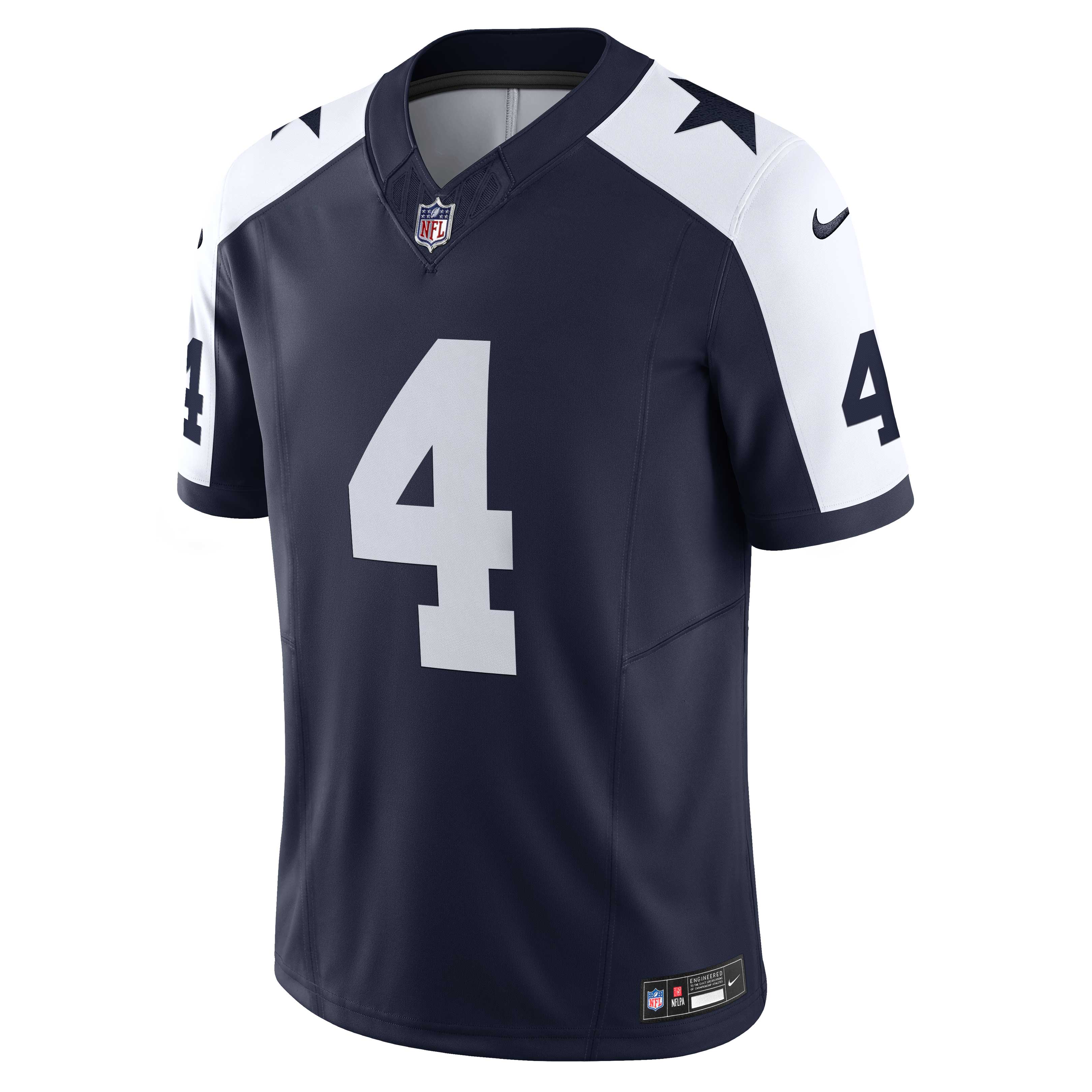 Alternative view of Dak Prescott Dallas Cowboys Vapor F.U.S.E. Limited Jersey - Men's