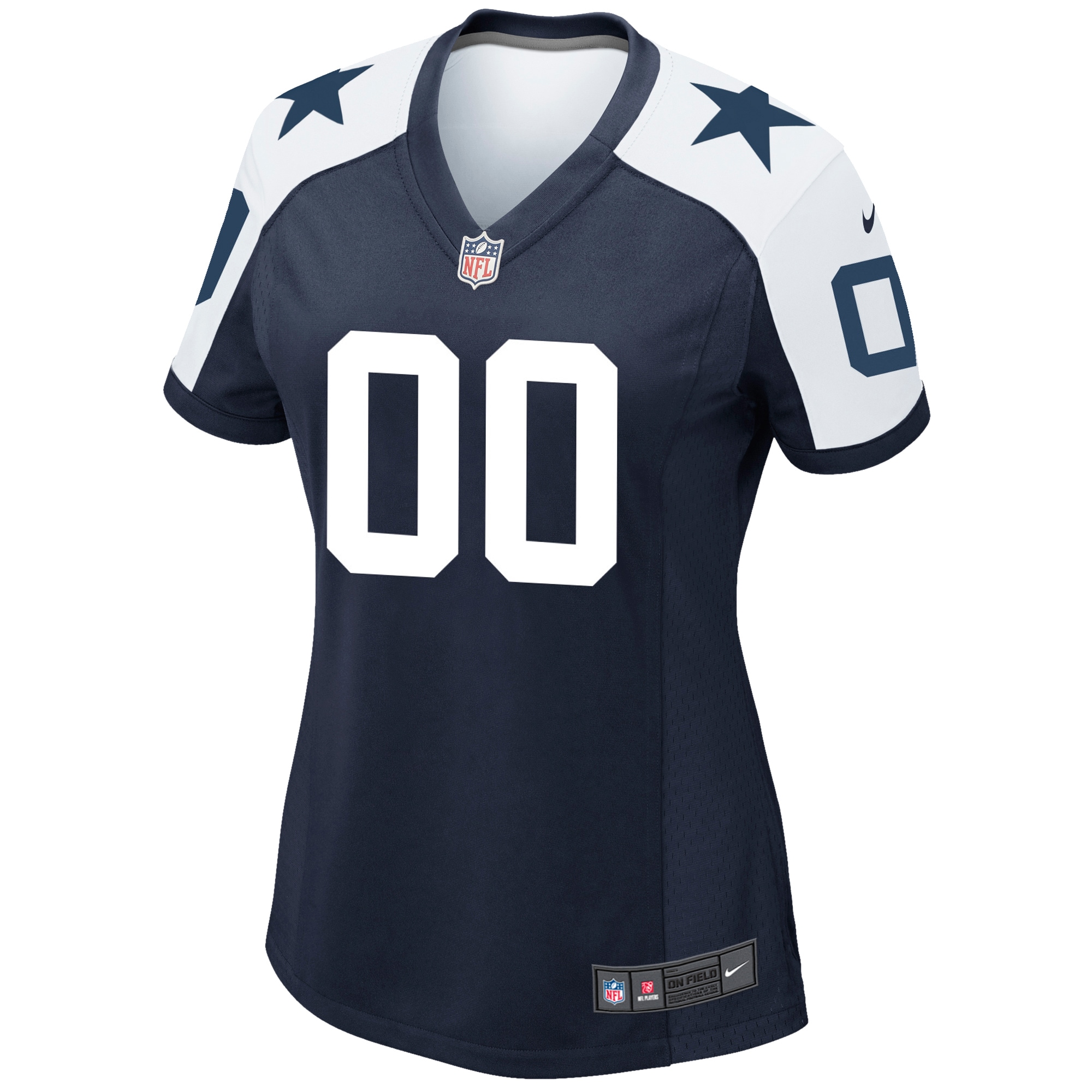 Alternative view of Dallas Cowboys Alternate Game Jersey - Women's