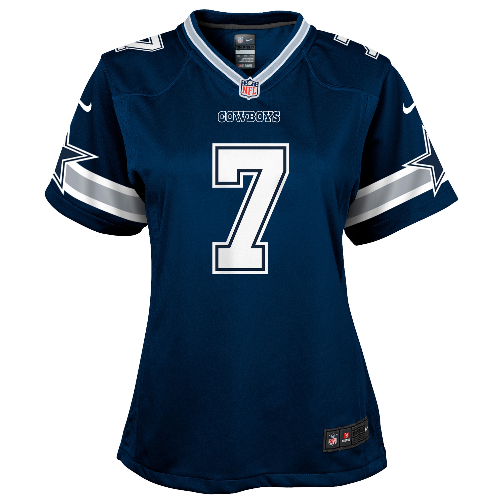 Alternative view of Dallas Cowboys Game Jersey - Youth