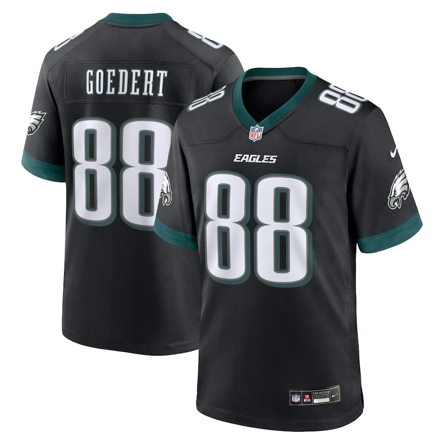 Dallas Goedert #88 Philadelphia Eagles Alternate Game Jersey - Men's | Black