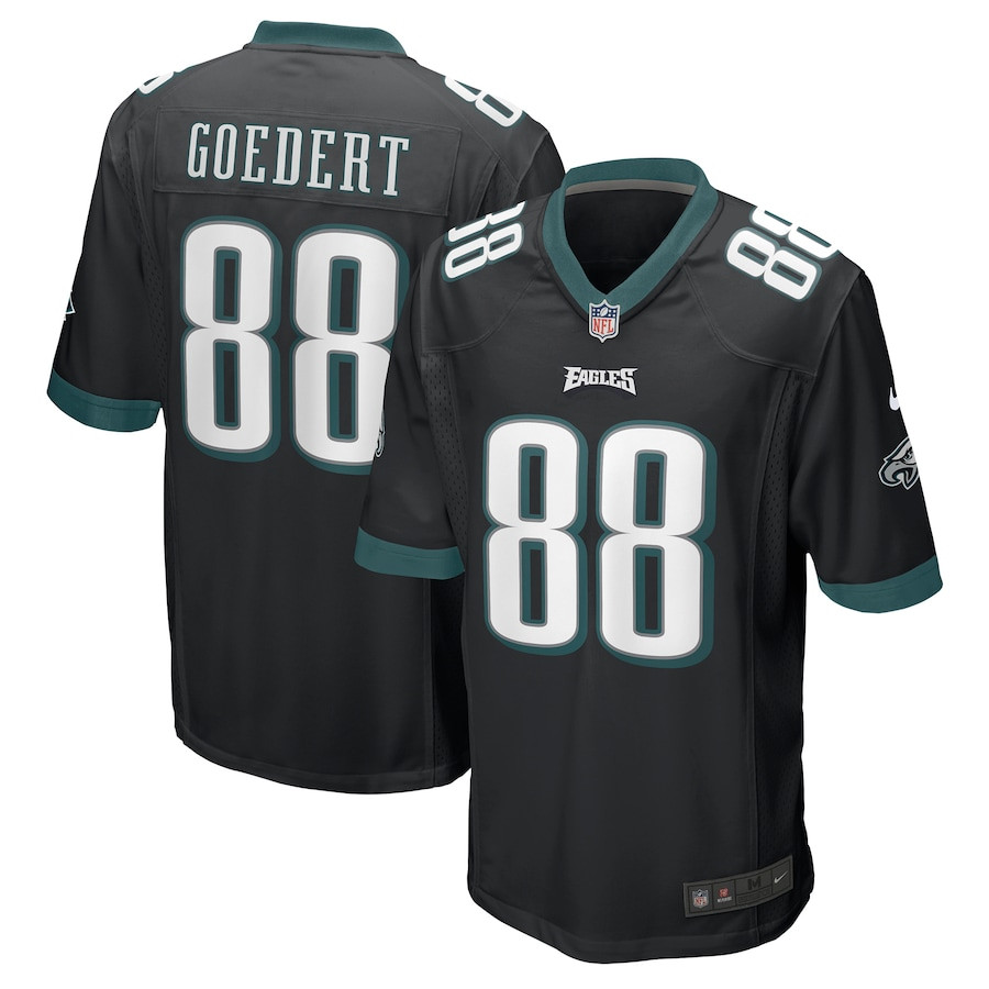 Dallas Goedert #88 Philadelphia Eagles Game Jersey - Men's | Black