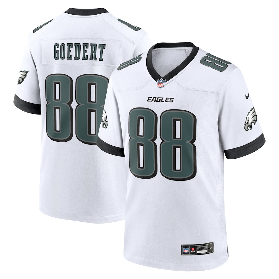 Dallas Goedert #88 Philadelphia Eagles Game Jersey - Men's | White