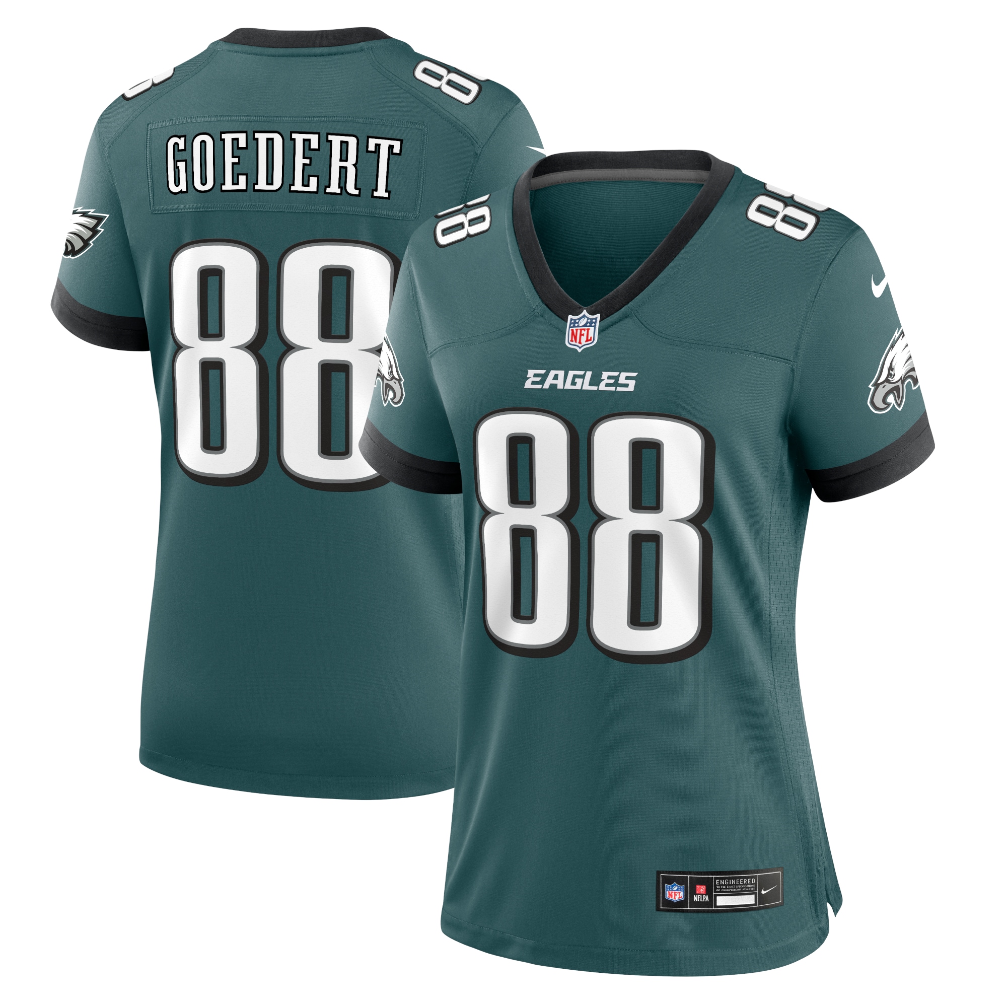Dallas Goedert Philadelphia Eagles Game Jersey - Women's