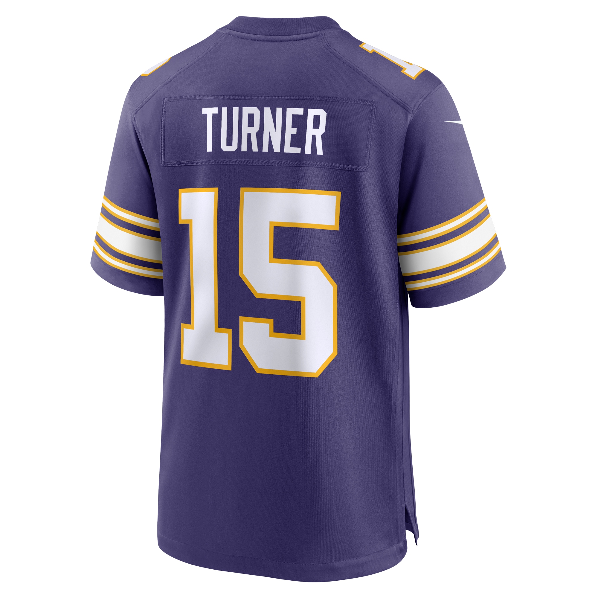 Dallas Turner Minnesota Vikings Alternate Game Jersey - Men's - Image 3